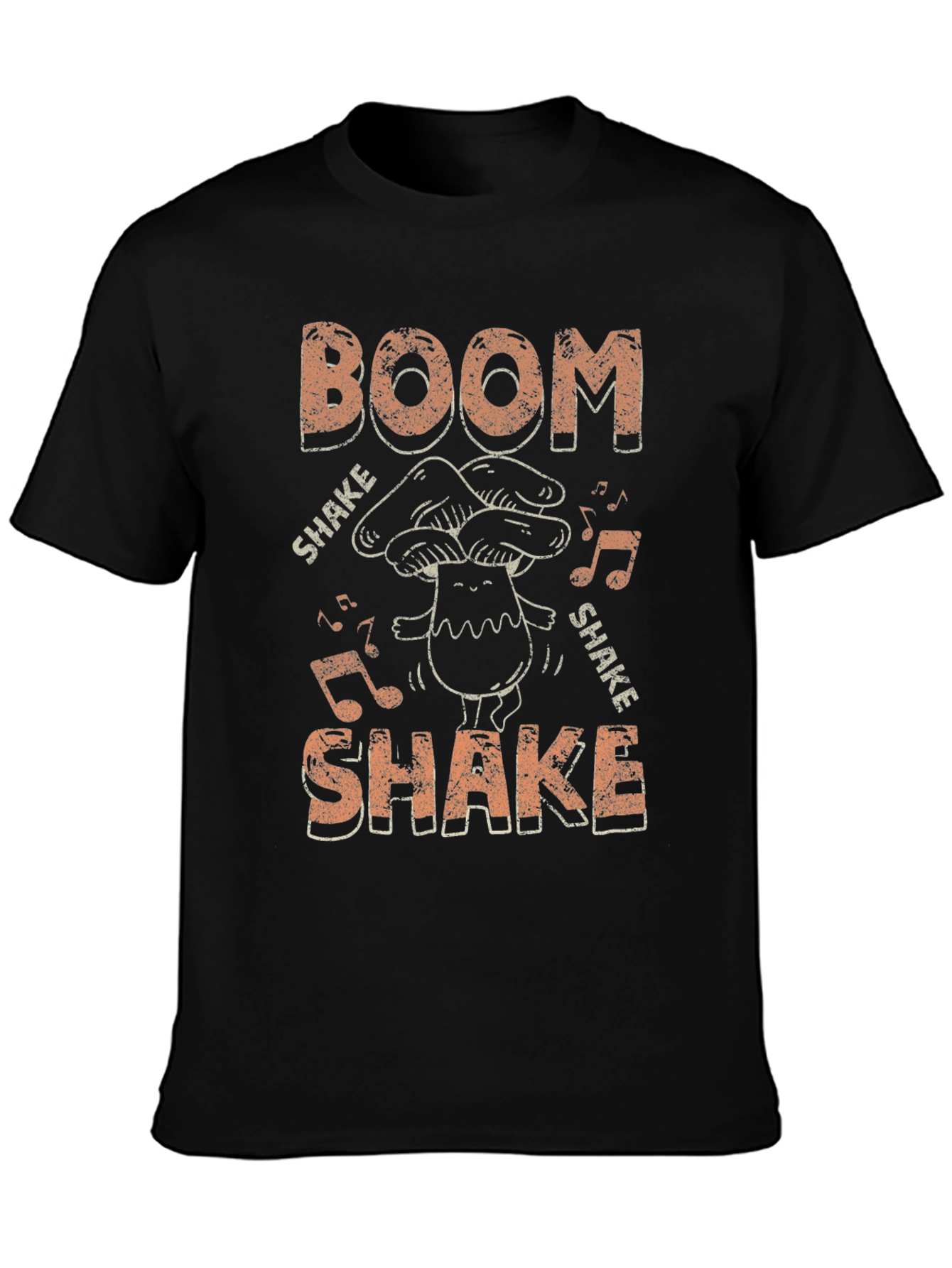 Boom Shake Mushroom T-Shirt - Funky Graphic Tee