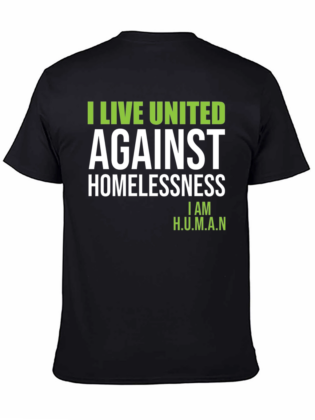 I Live United Against Homelessness T-Shirt