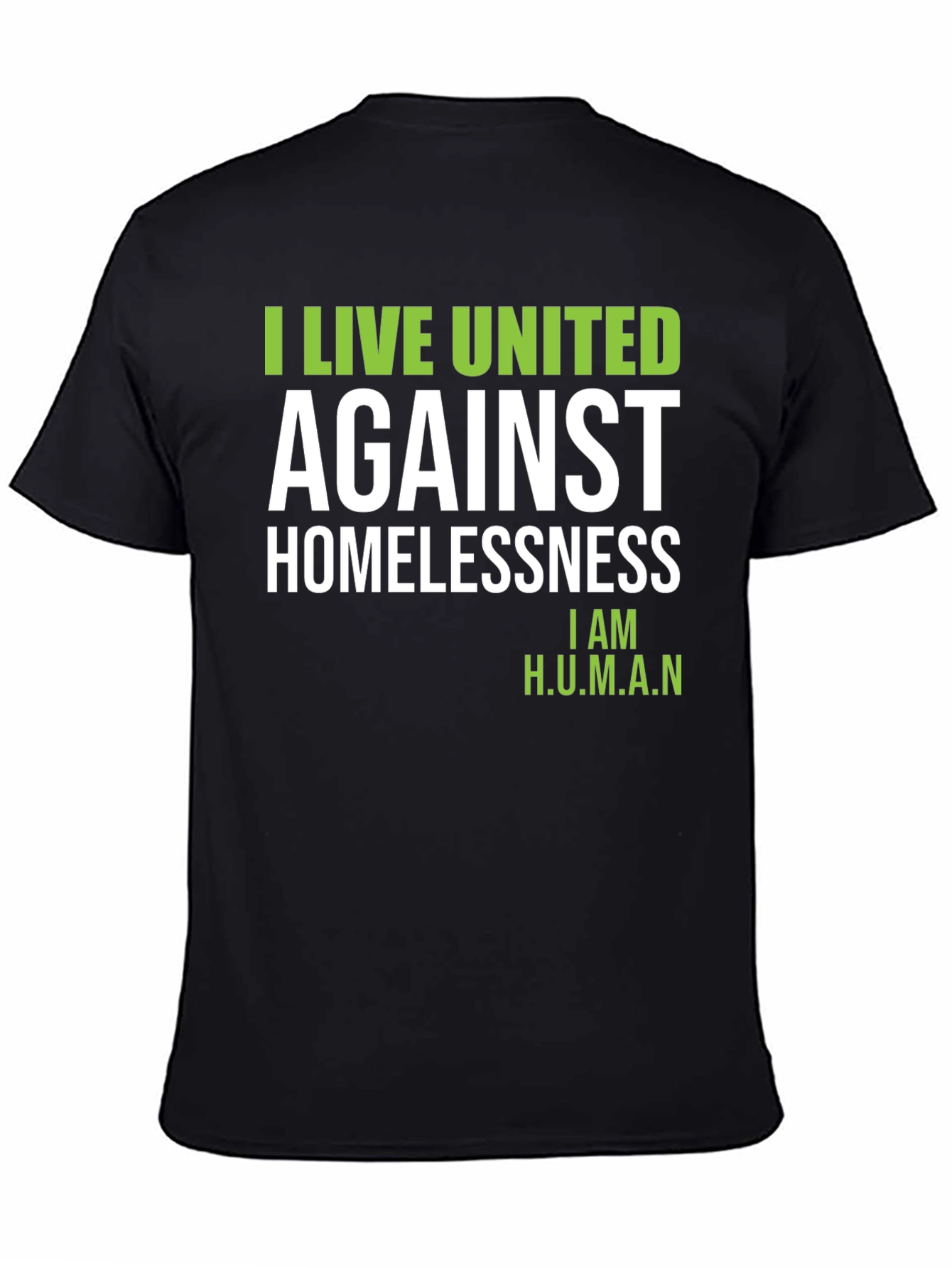 I Live United Against Homelessness T-Shirt