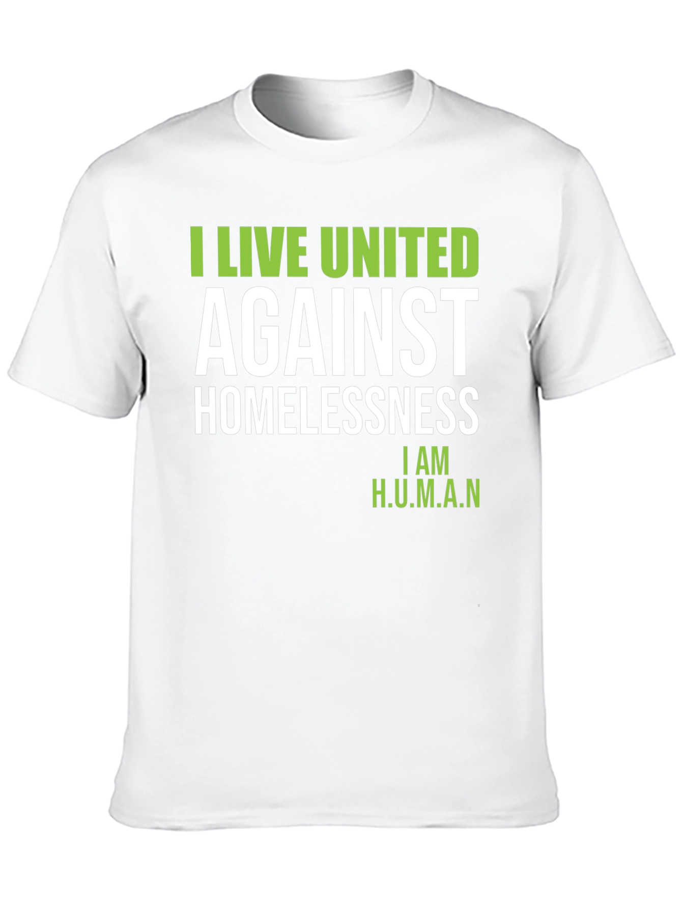 I Live United Against Homelessness T-Shirt
