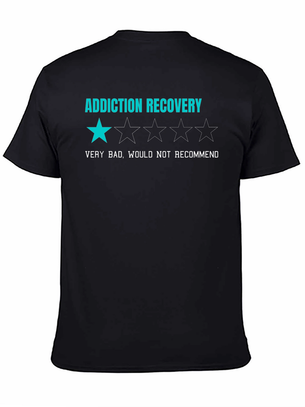 Addiction Recovery One Star T-Shirt