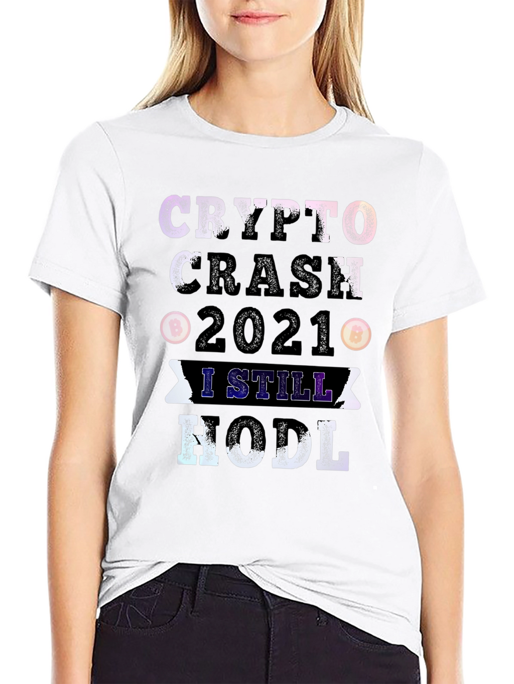 Crypto Crash 2021 HODL Graphic Tee