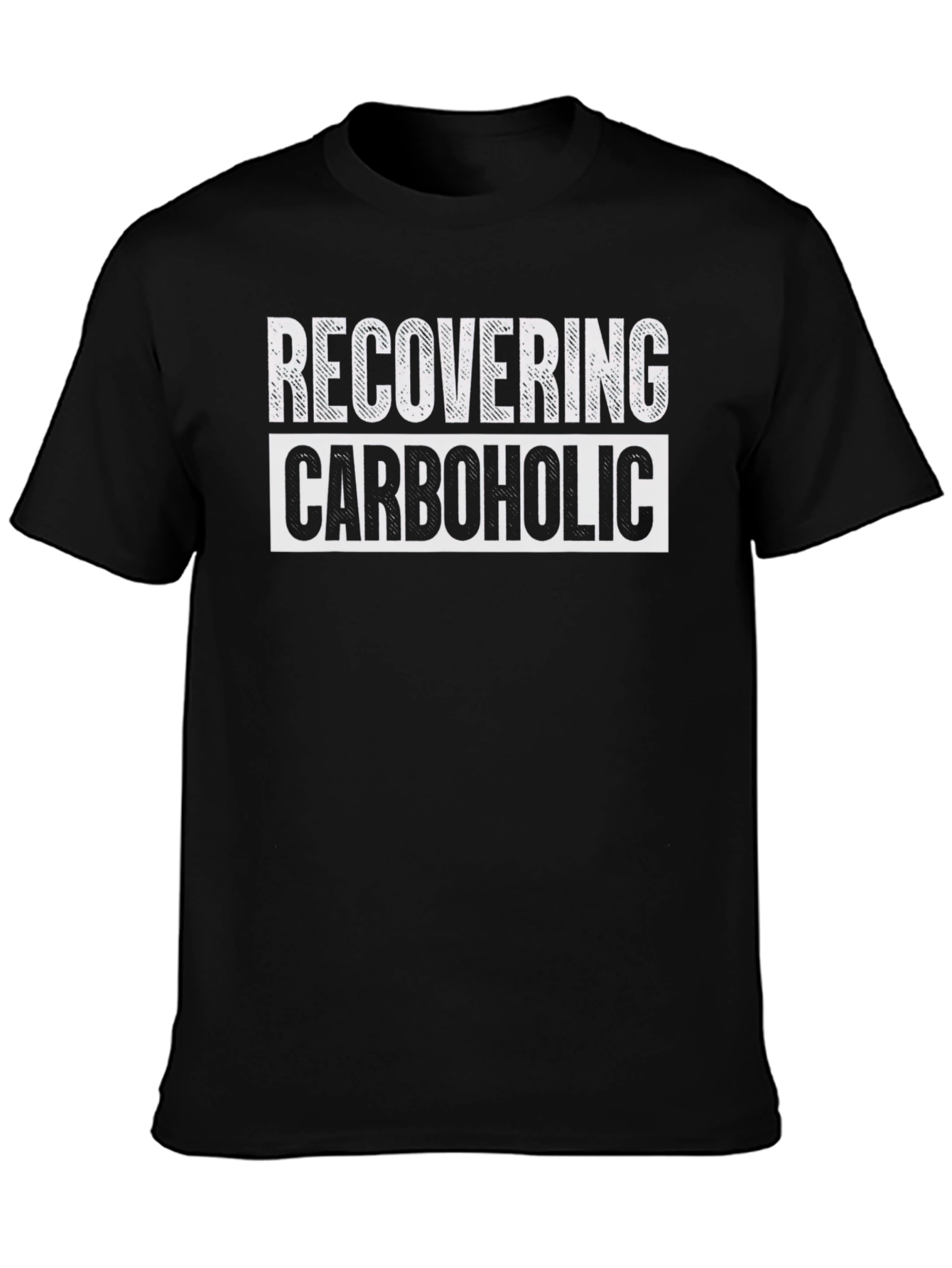 Recovering Carboholic Graphic Tee - Unisex