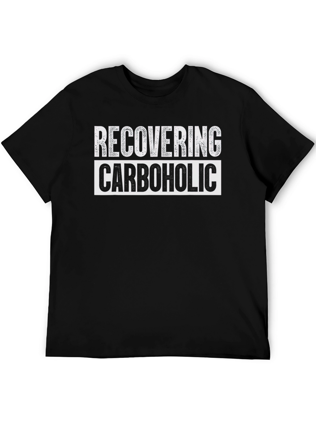 Recovering Carboholic Graphic Tee - Unisex