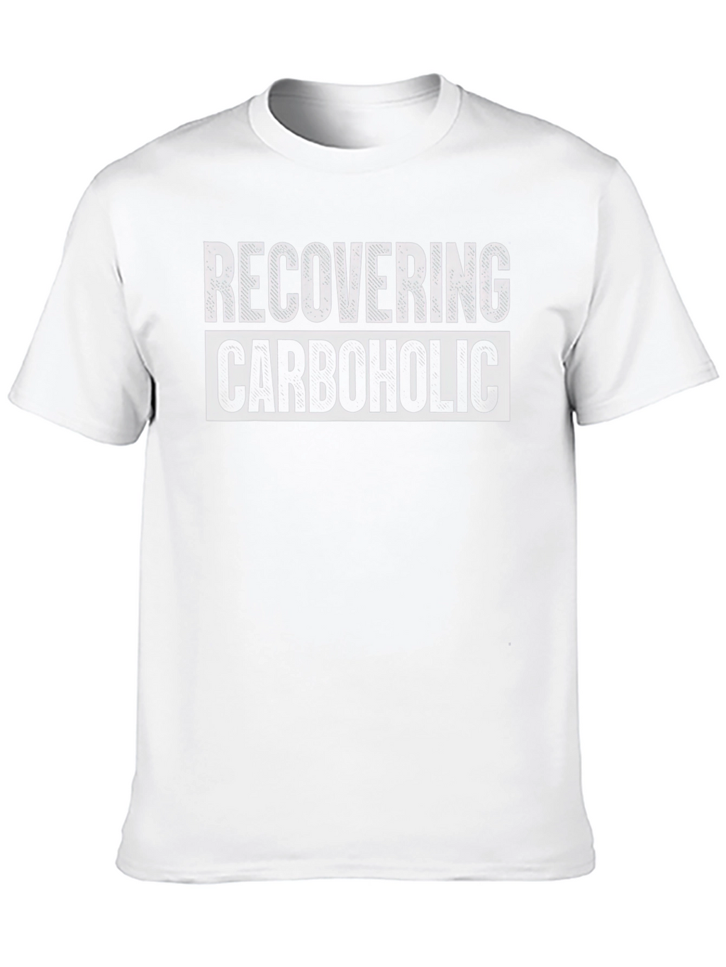 Recovering Carboholic Graphic Tee - Unisex