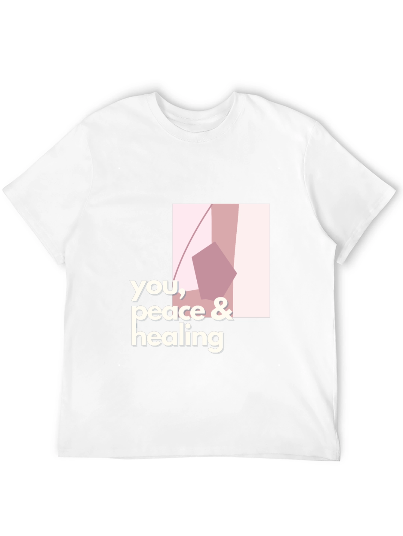 Modern You Peace & Healing Graphic Black T-Shirt