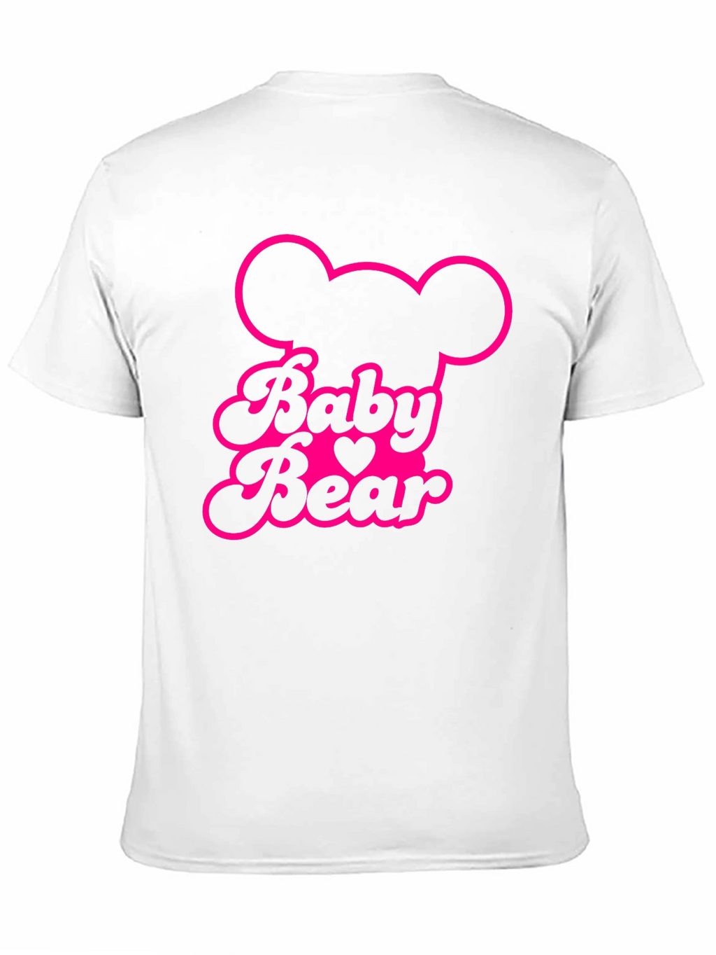 Baby Bear Graphic Tee - Pink Print