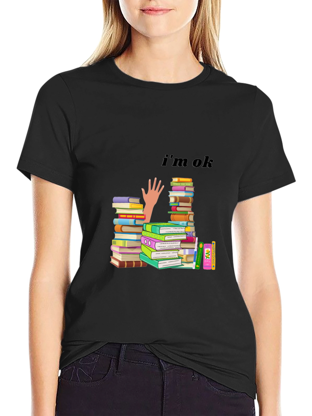 Im Ok Books T-Shirt