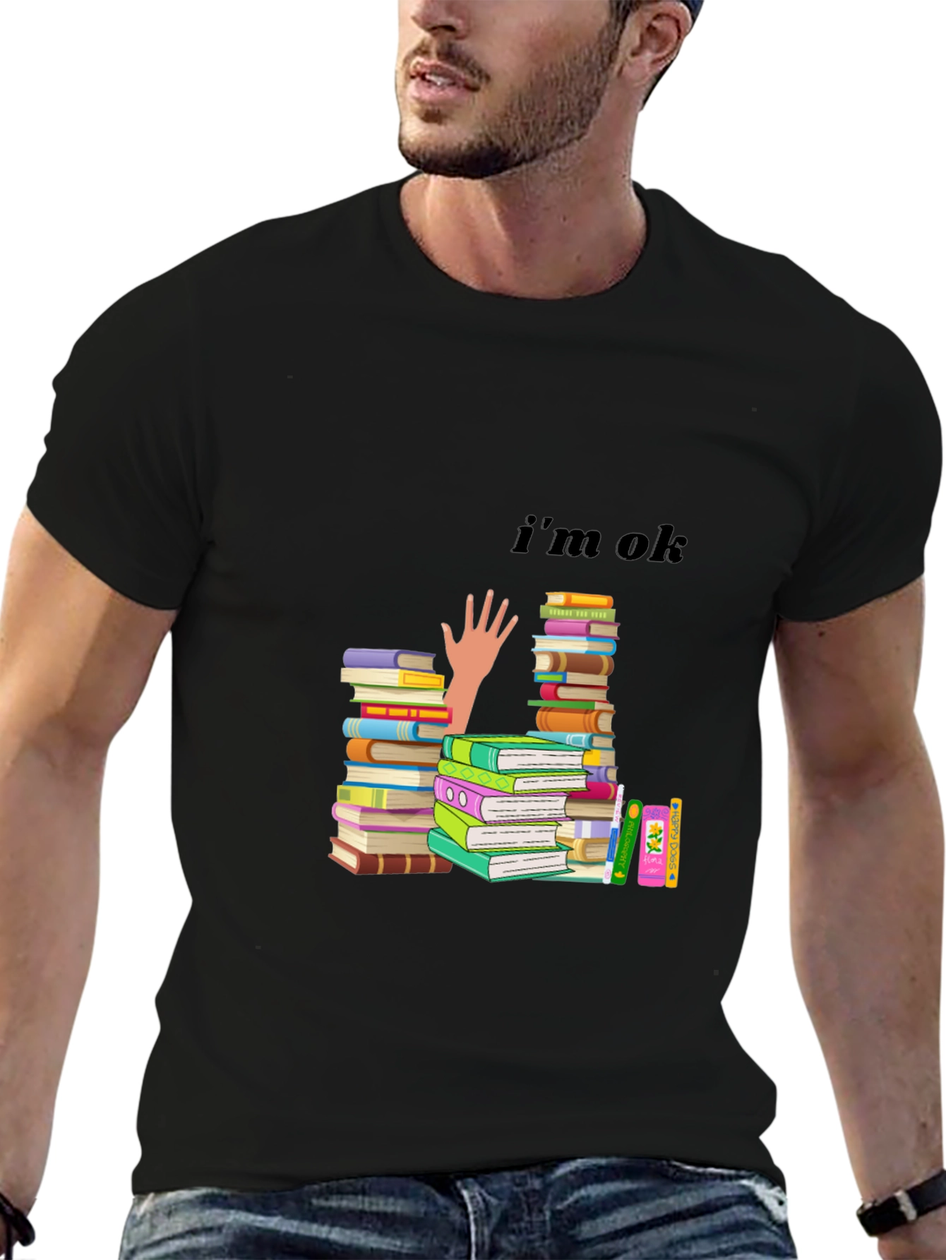 Im Ok Books T-Shirt