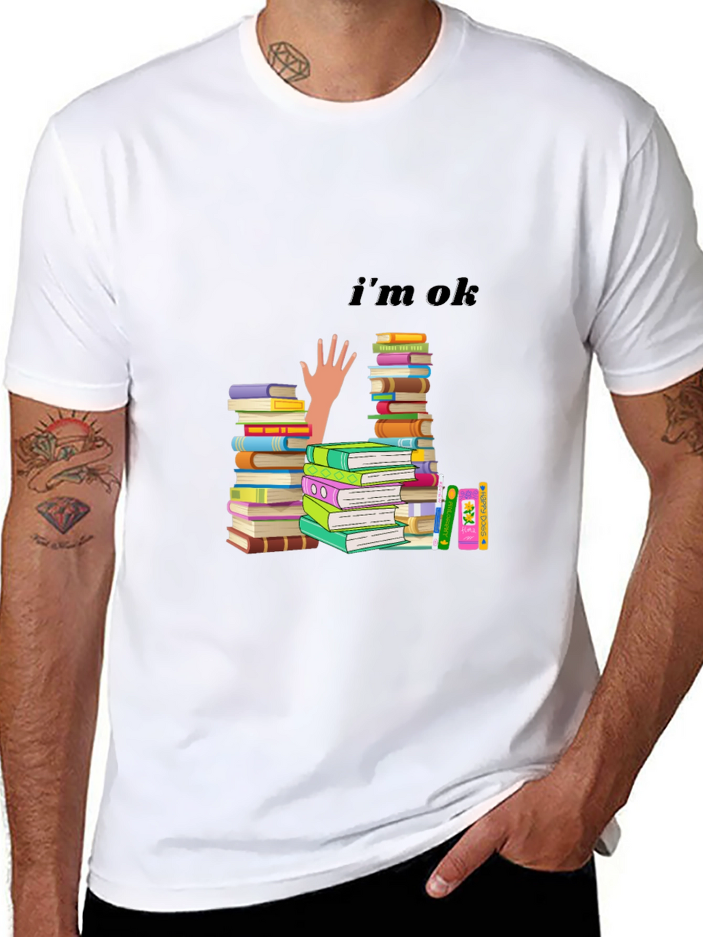 Im Ok Books T-Shirt