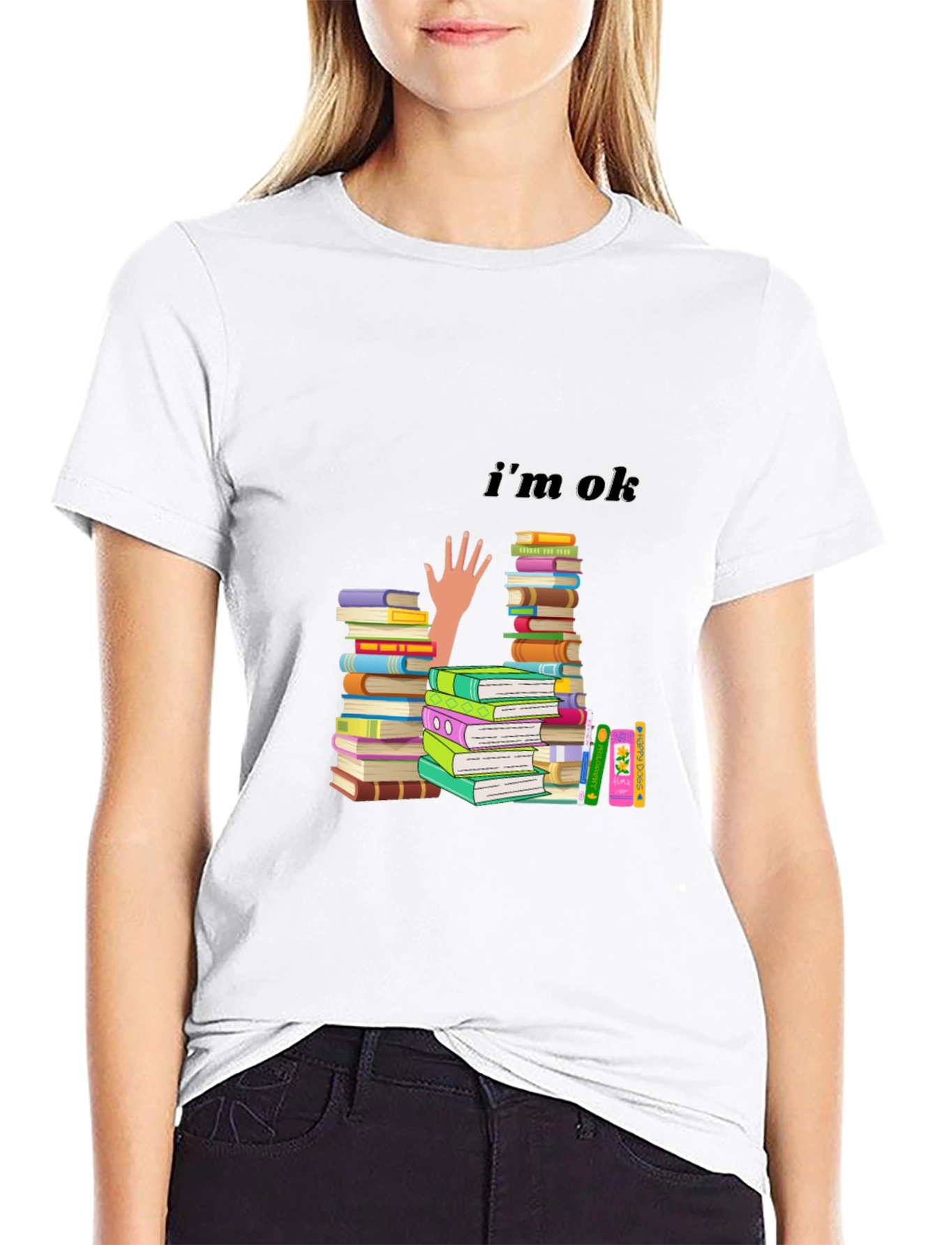 Im Ok Books T-Shirt
