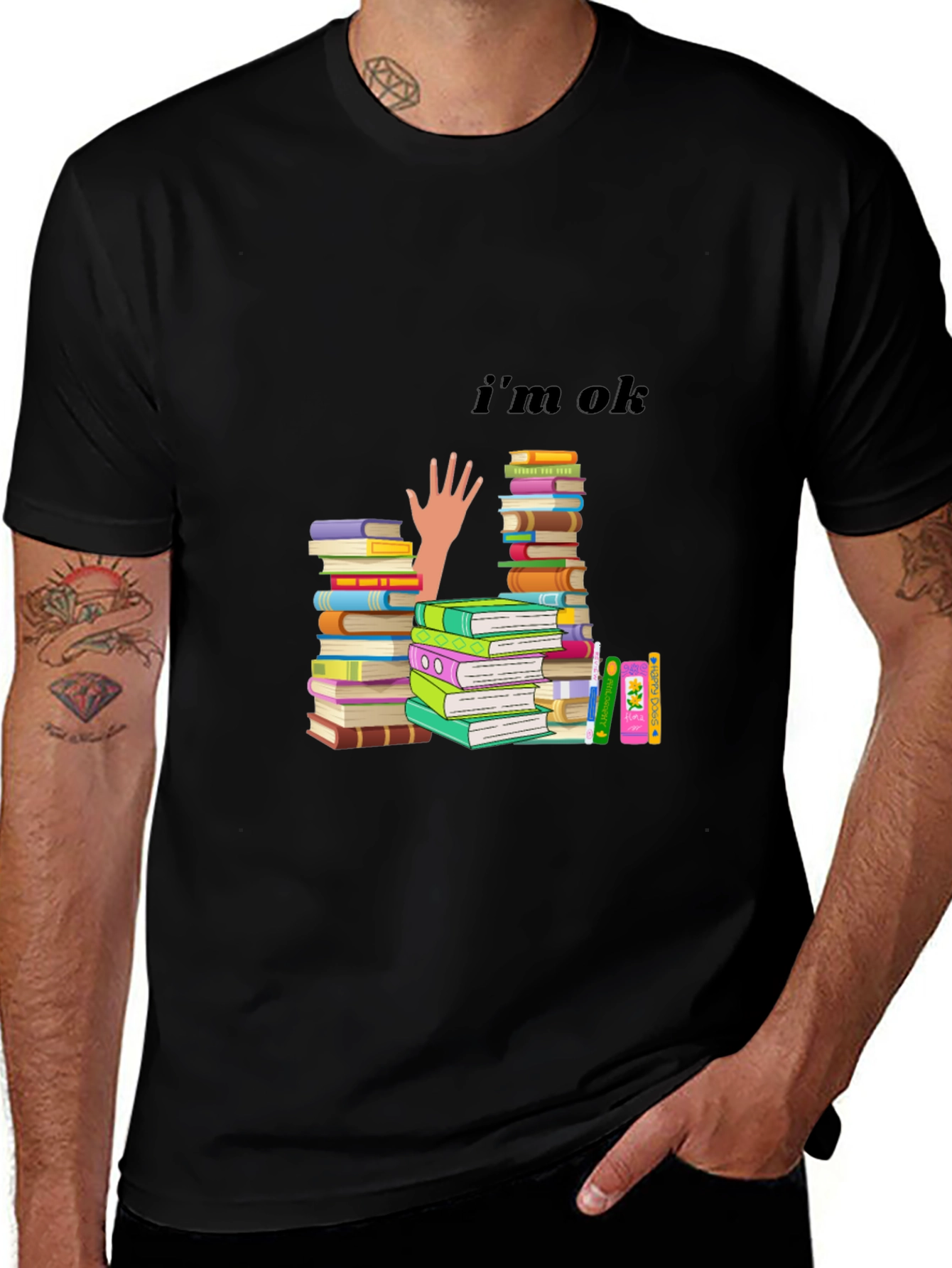 Im Ok Books T-Shirt