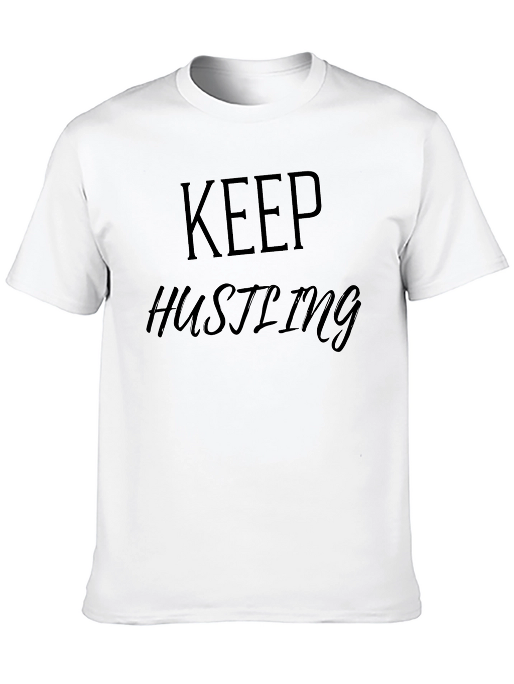 Keep Hustling Black T-Shirt