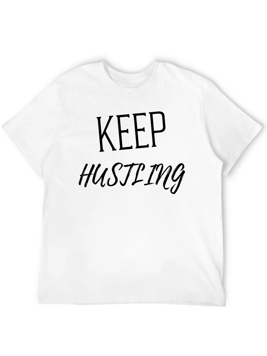 Keep Hustling Black T-Shirt