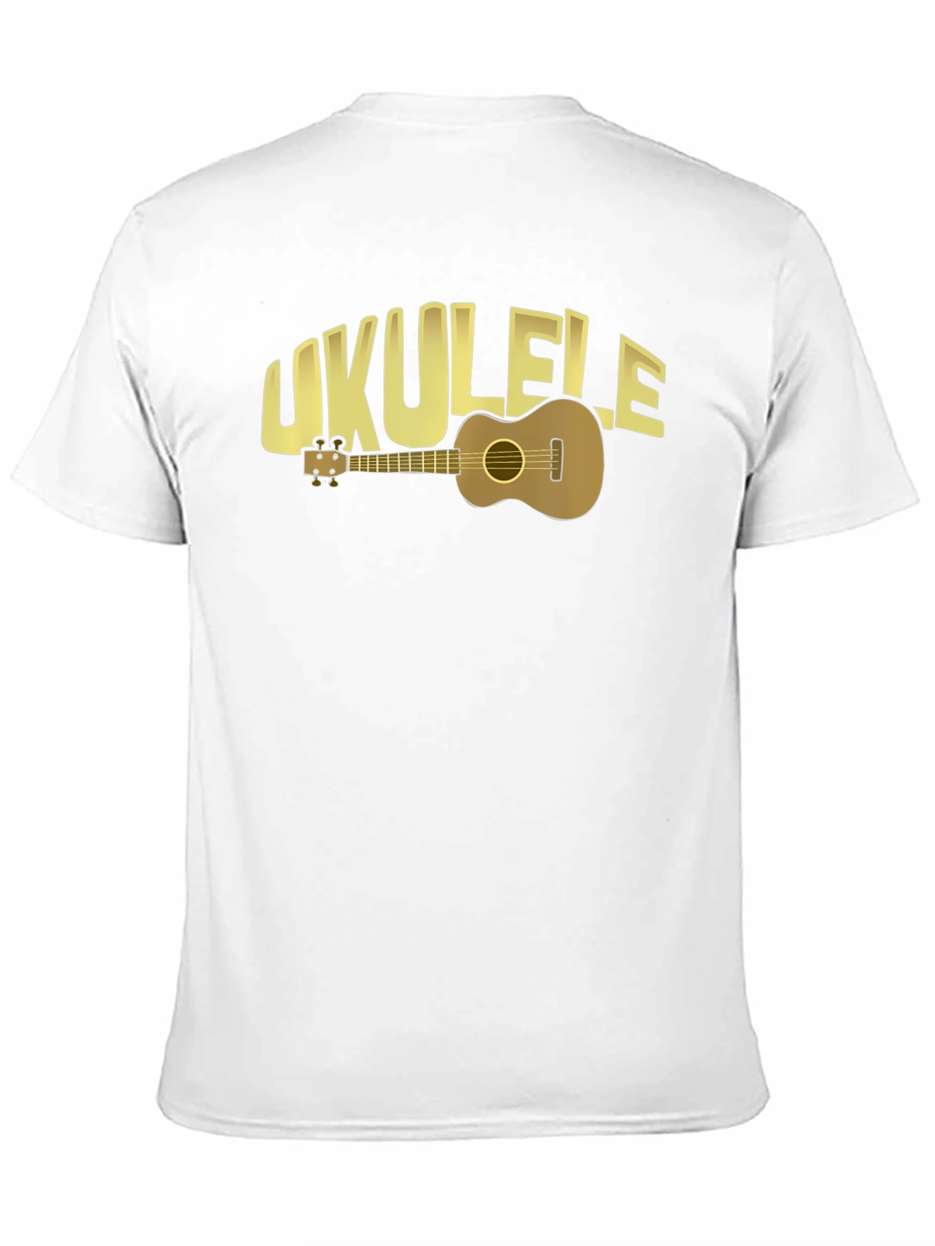 Ukulele Graphic T-Shirt - Music Lover Tee