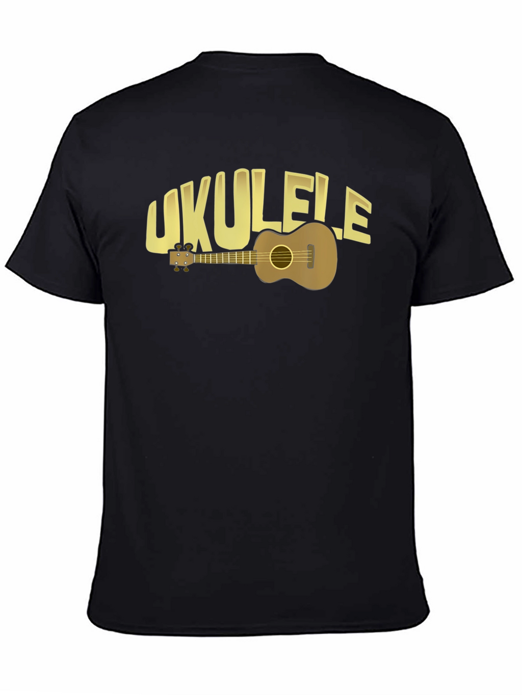 Ukulele Graphic T-Shirt - Music Lover Tee