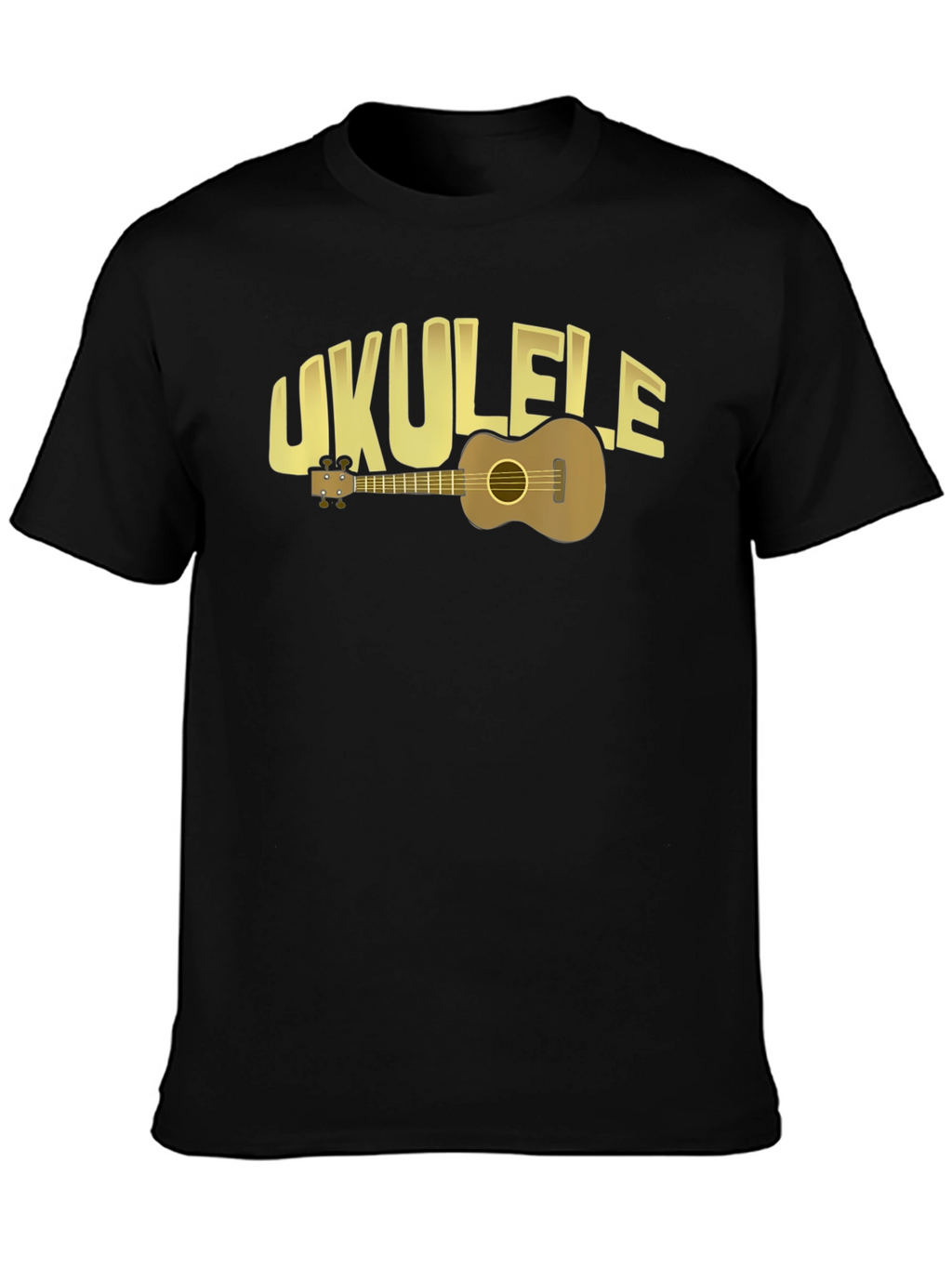 Ukulele Graphic T-Shirt - Music Lover Tee