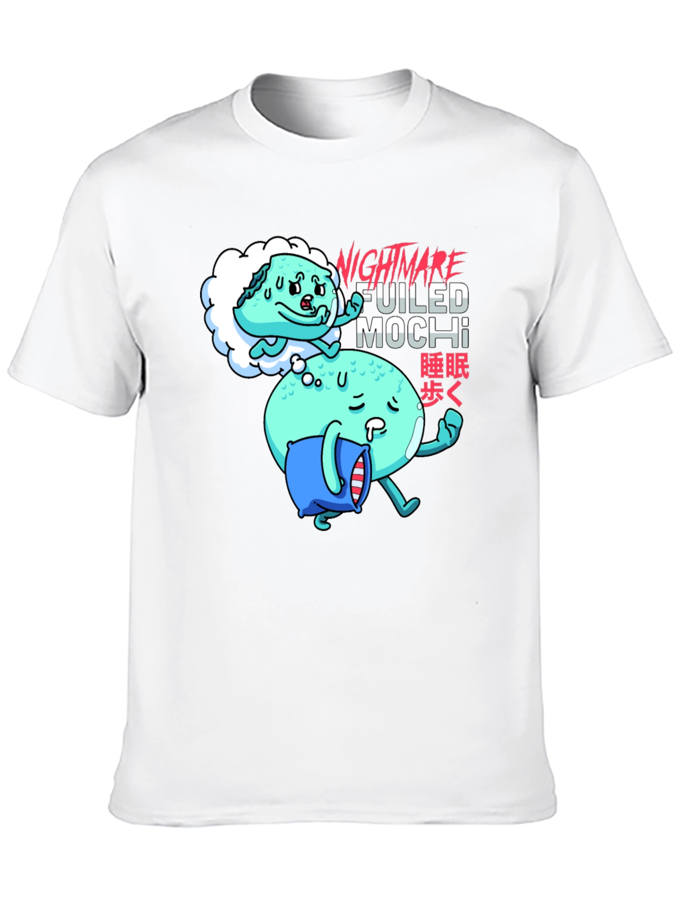 Nightmare Fueled Mochi Graphic T-Shirt