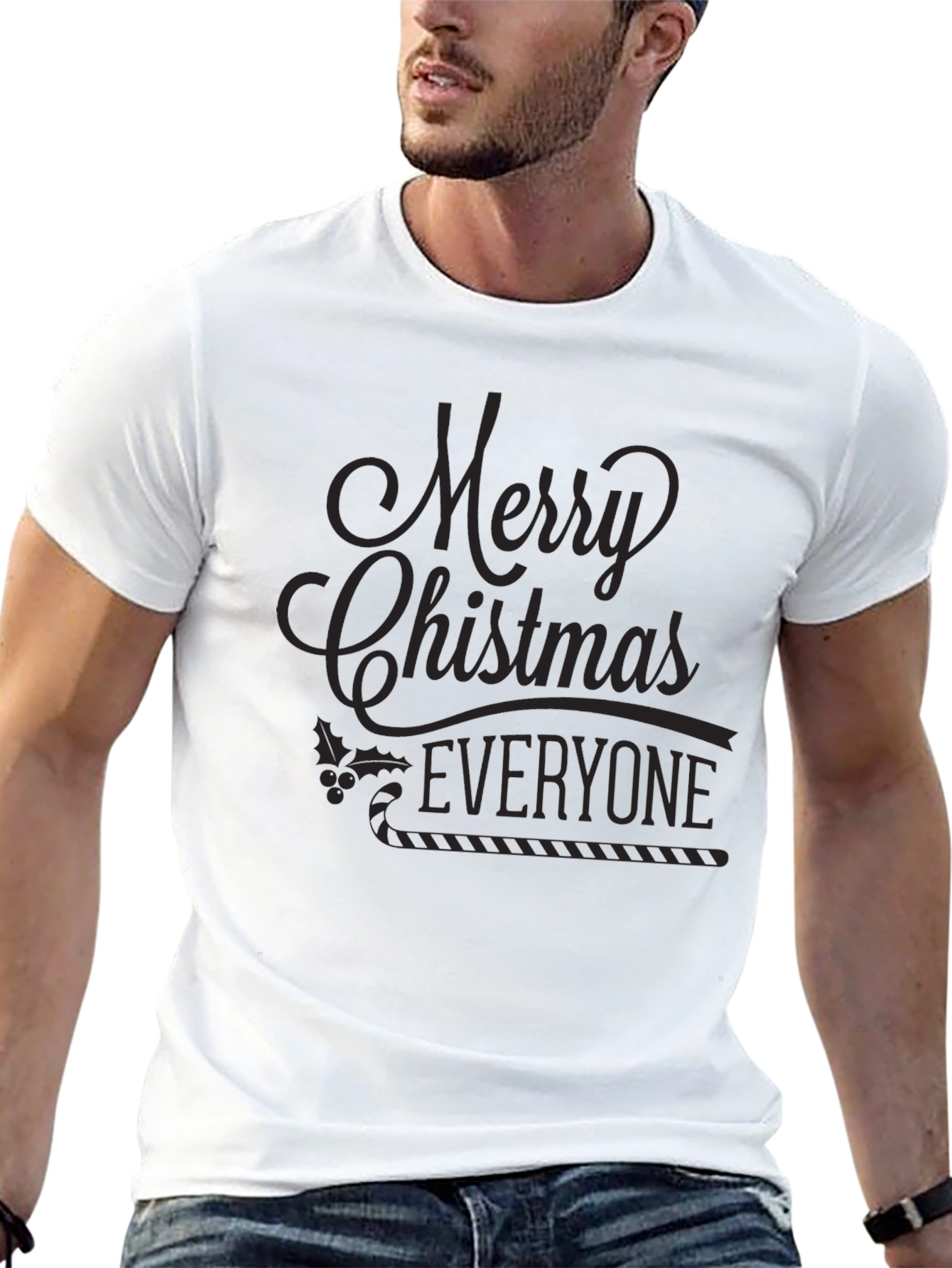 Merry Christmas T-Shirt - Holiday Tee