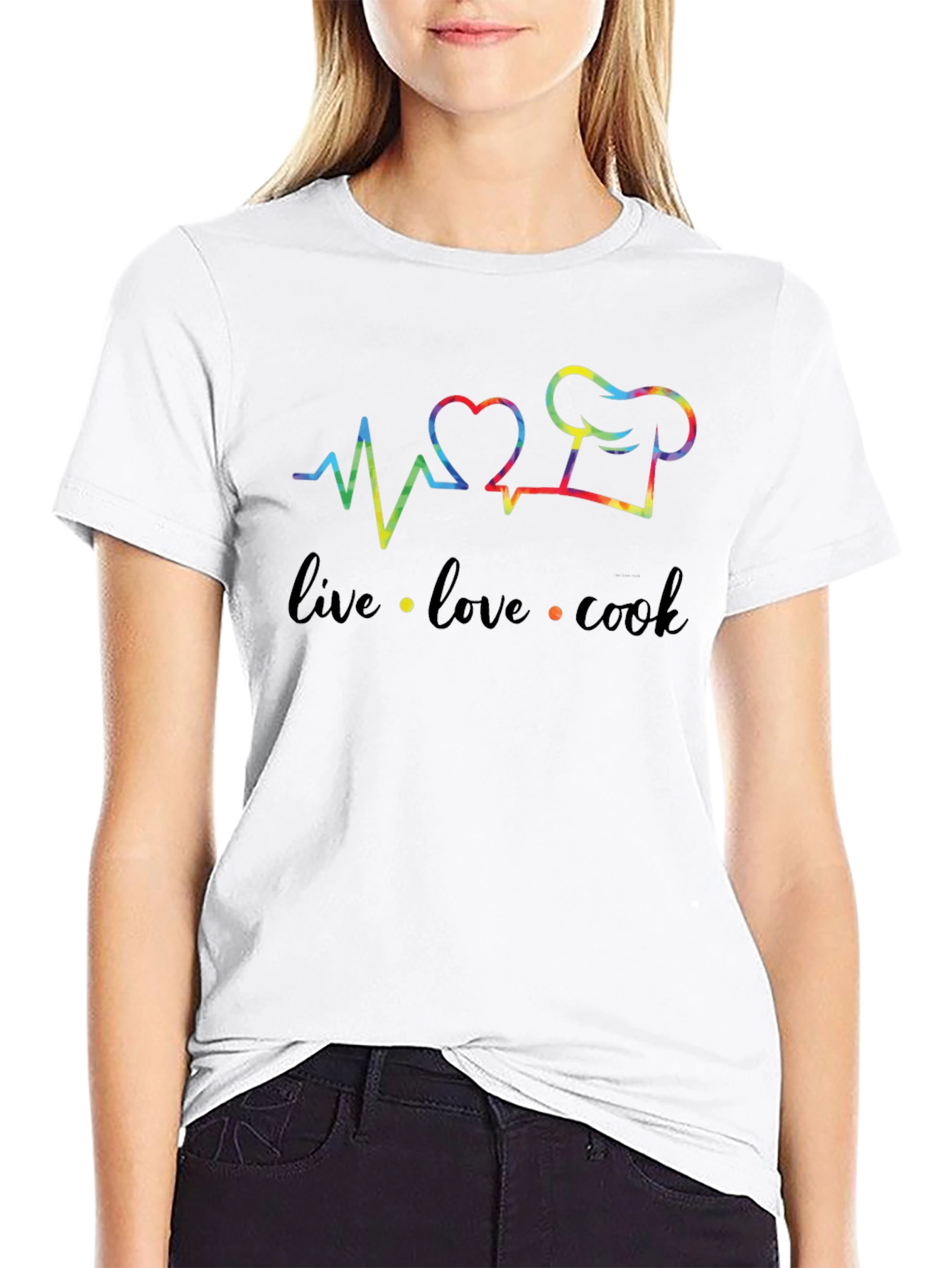 Live Love Cook Graphic Tee