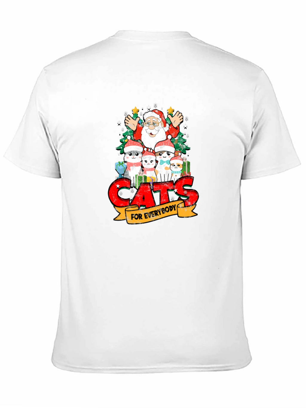 Cats for Everybody Christmas T-Shirt