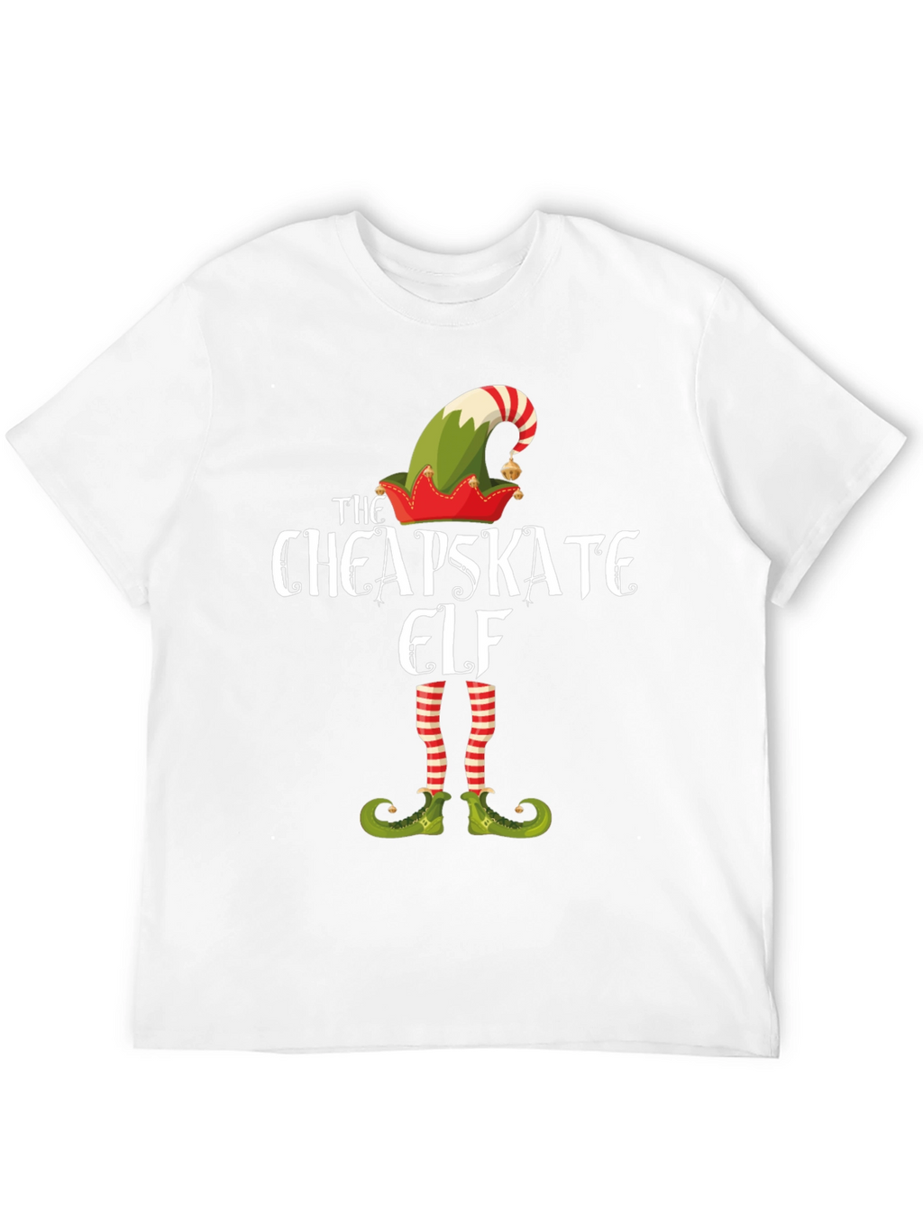 Cheapskate Elf Graphic T-Shirt