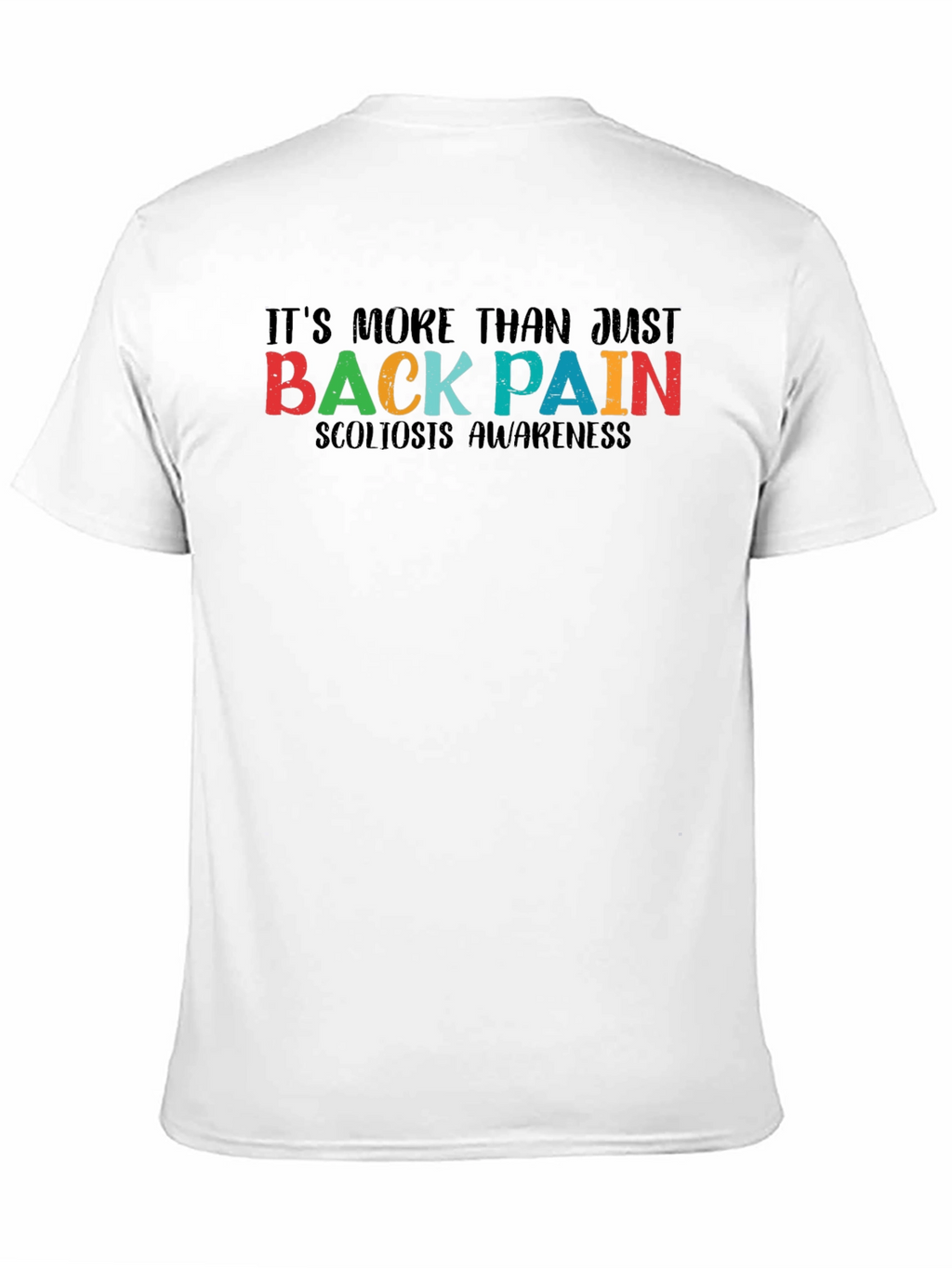 Scoliosis Awareness Black Tee