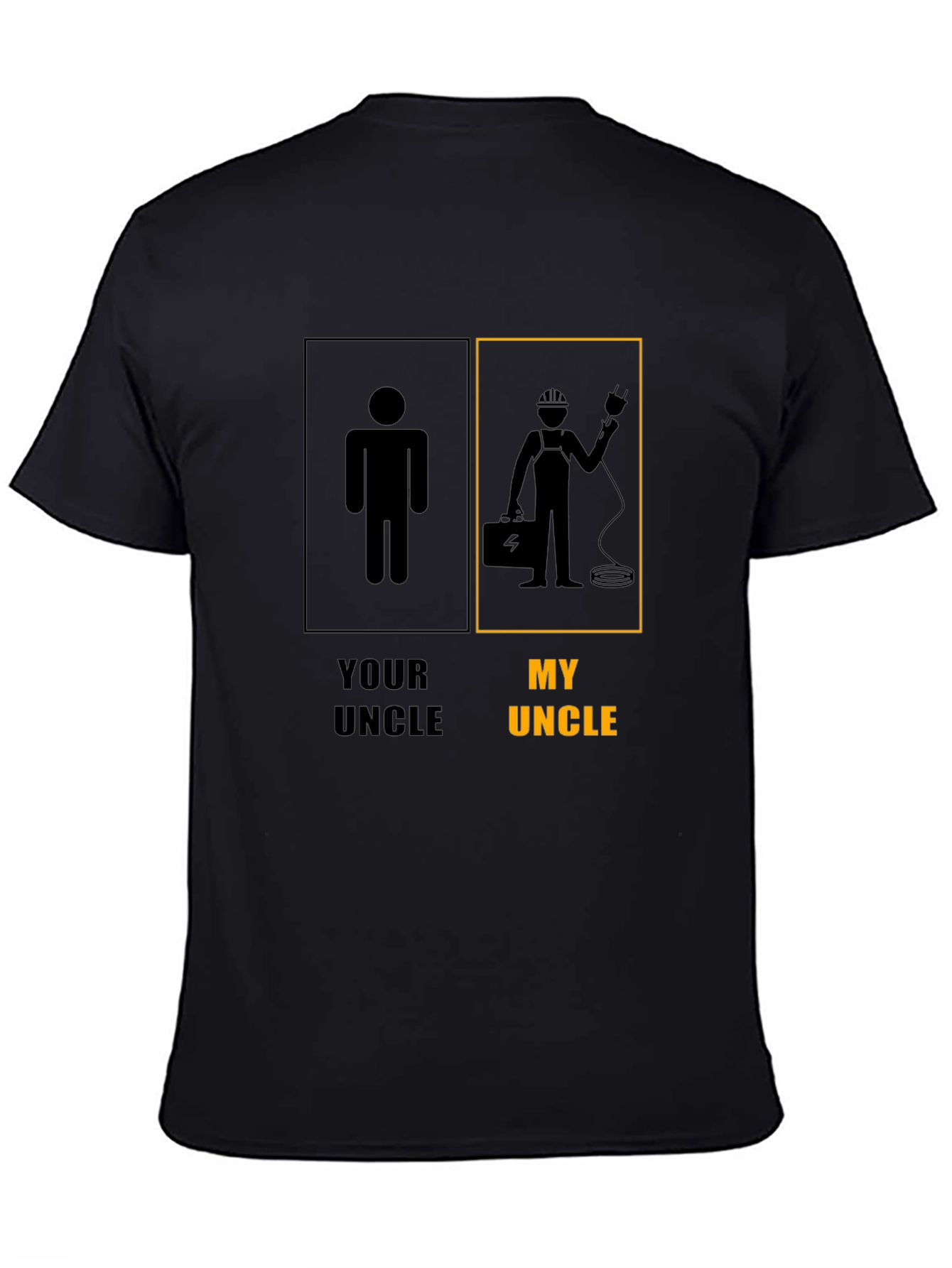 Funny Electrician Uncle T-Shirt