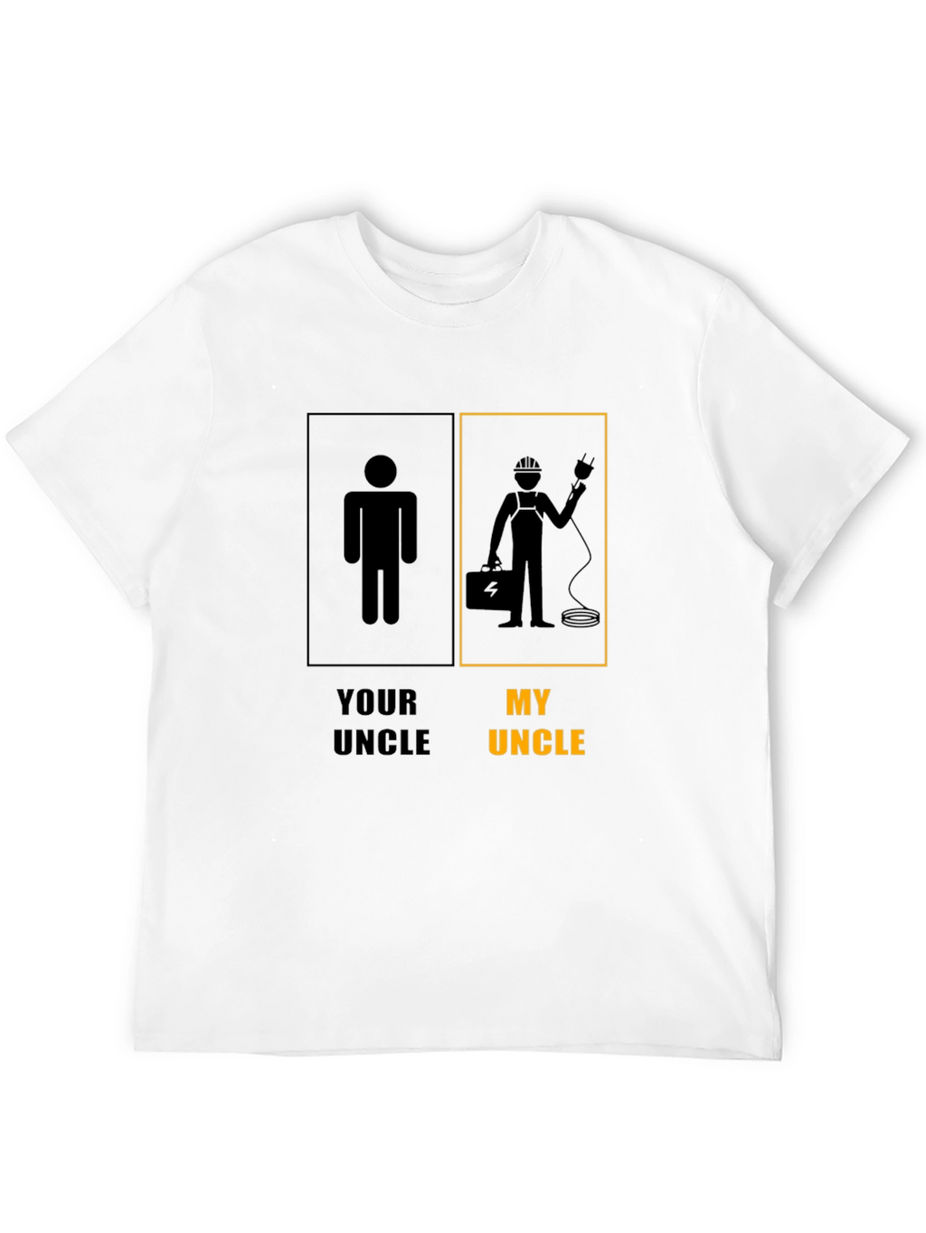 Funny Electrician Uncle T-Shirt
