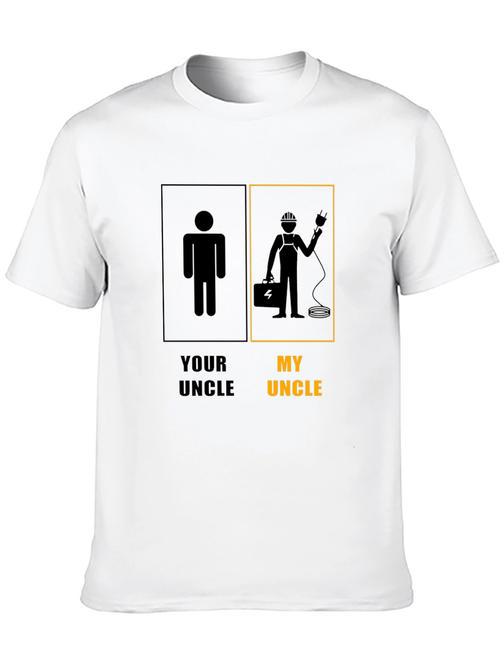 Funny Electrician Uncle T-Shirt