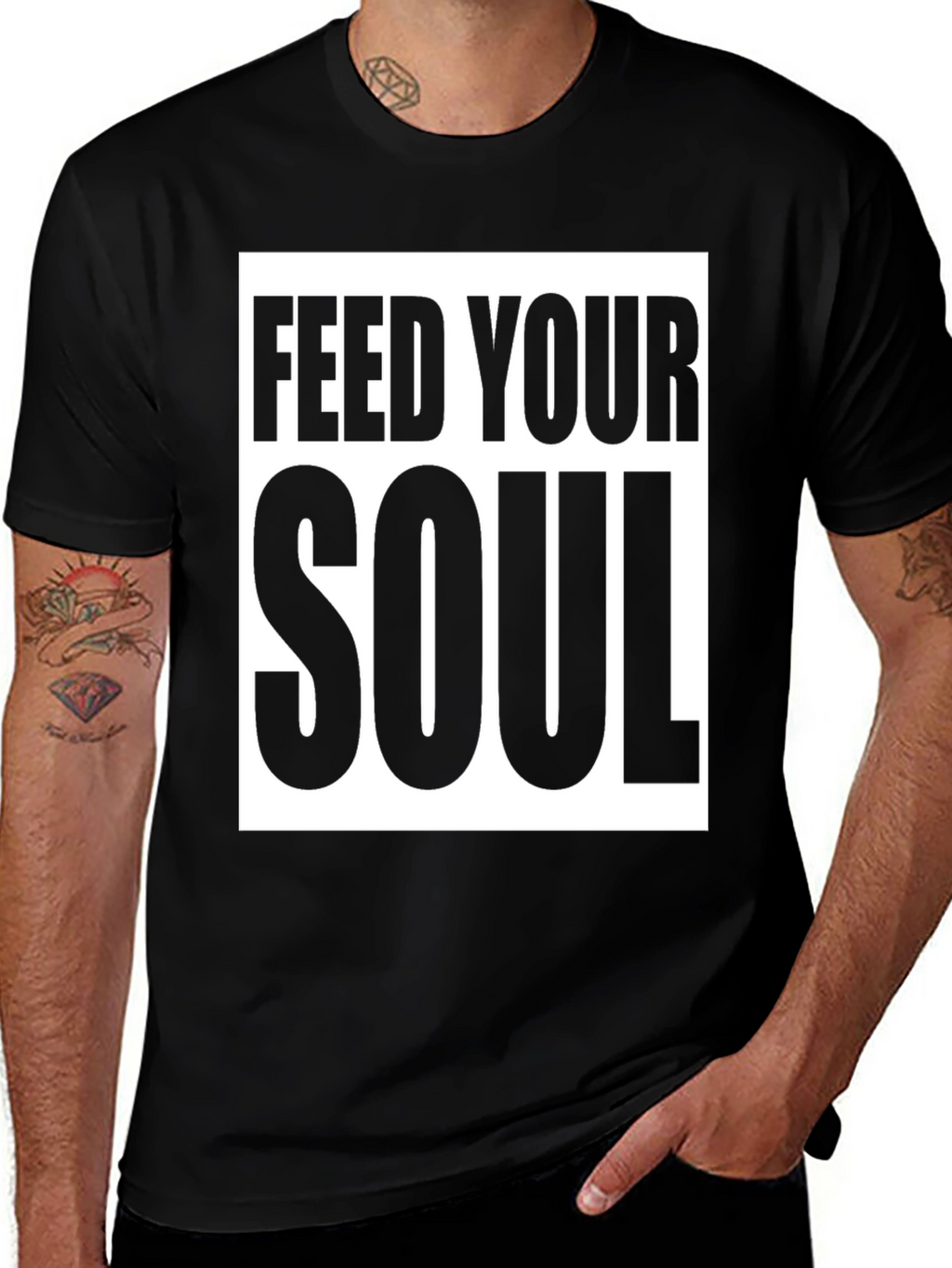 Feed Your Soul Graphic T-Shirt