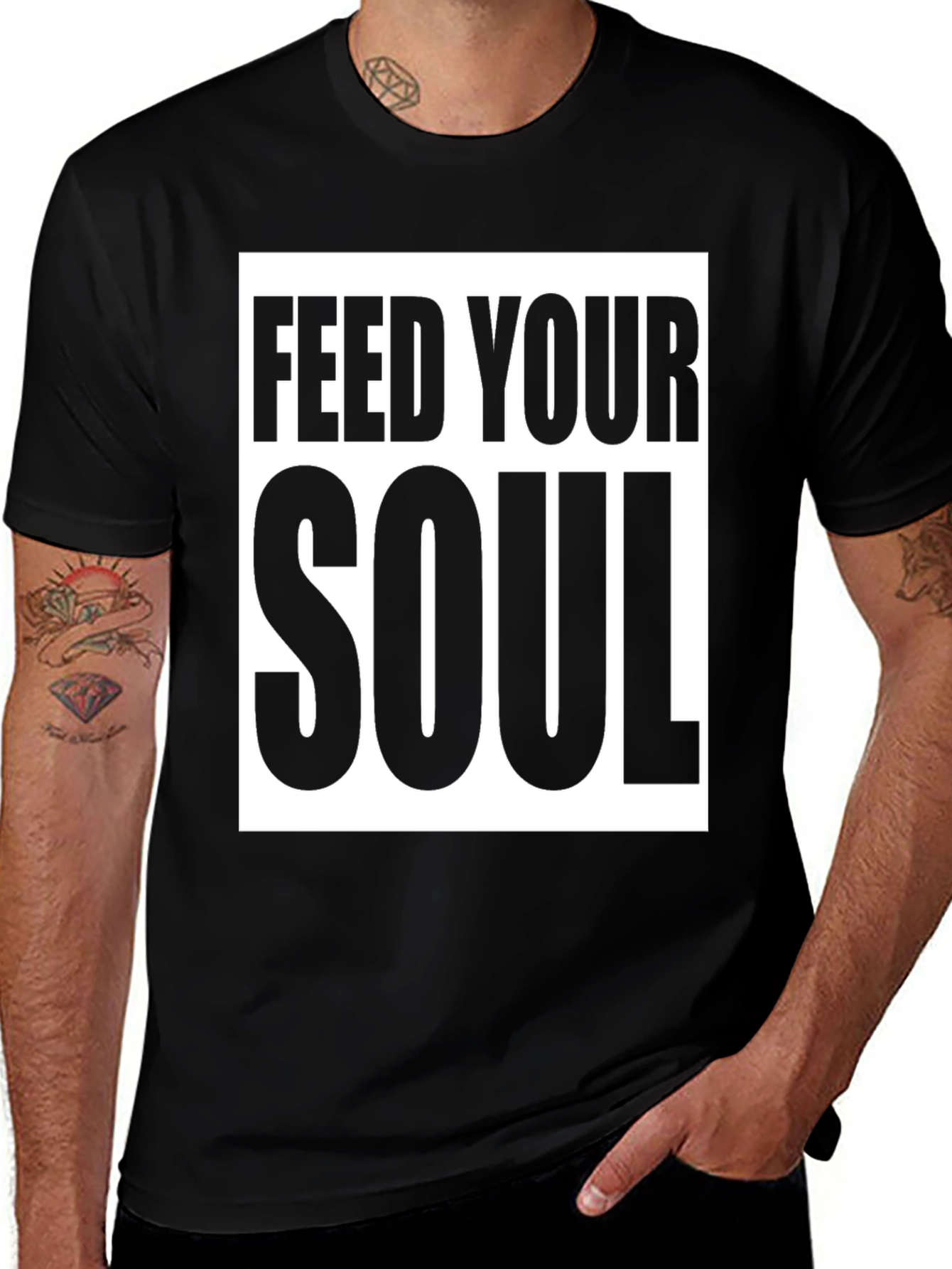 Feed Your Soul Graphic T-Shirt