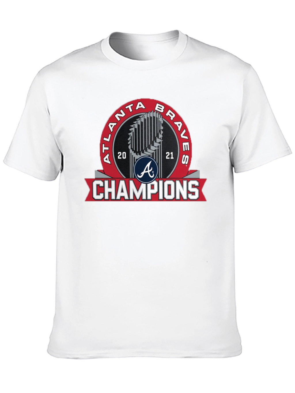 Atlanta Braves 2021 Champions Black T-Shirt
