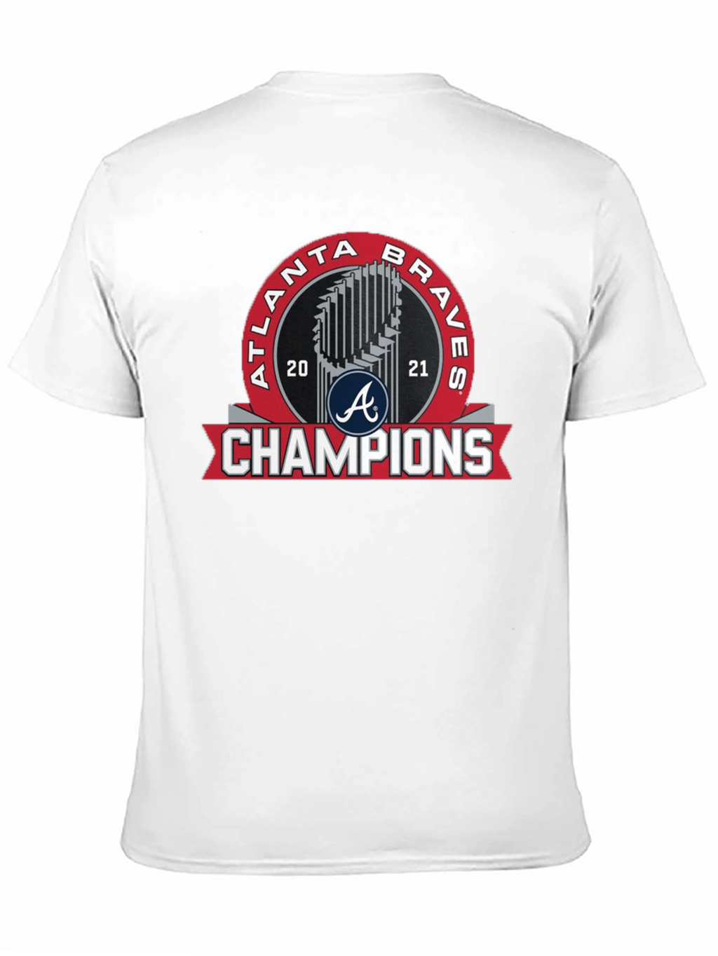 Atlanta Braves 2021 Champions Black T-Shirt