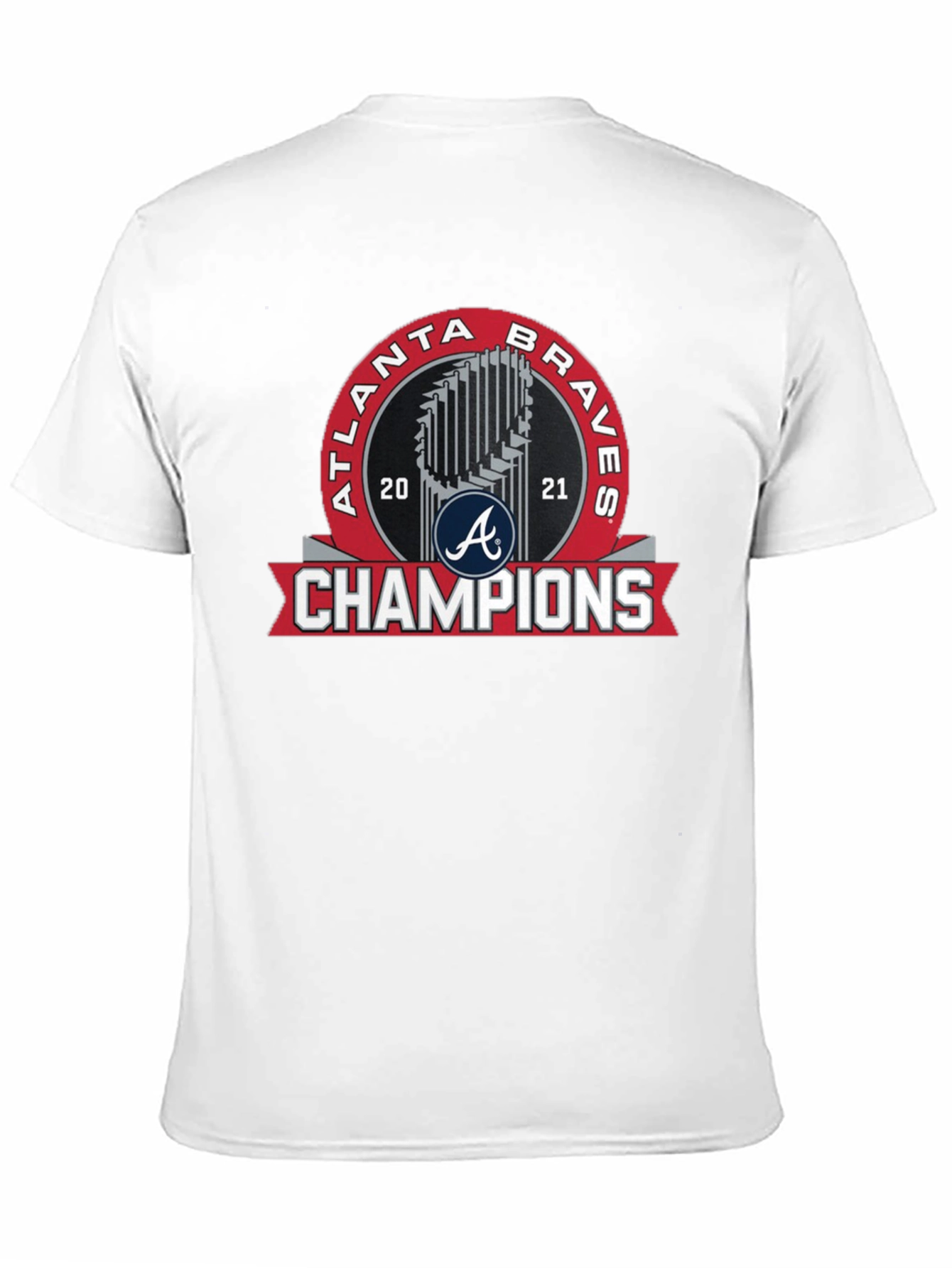Atlanta Braves 2021 Champions Black T-Shirt