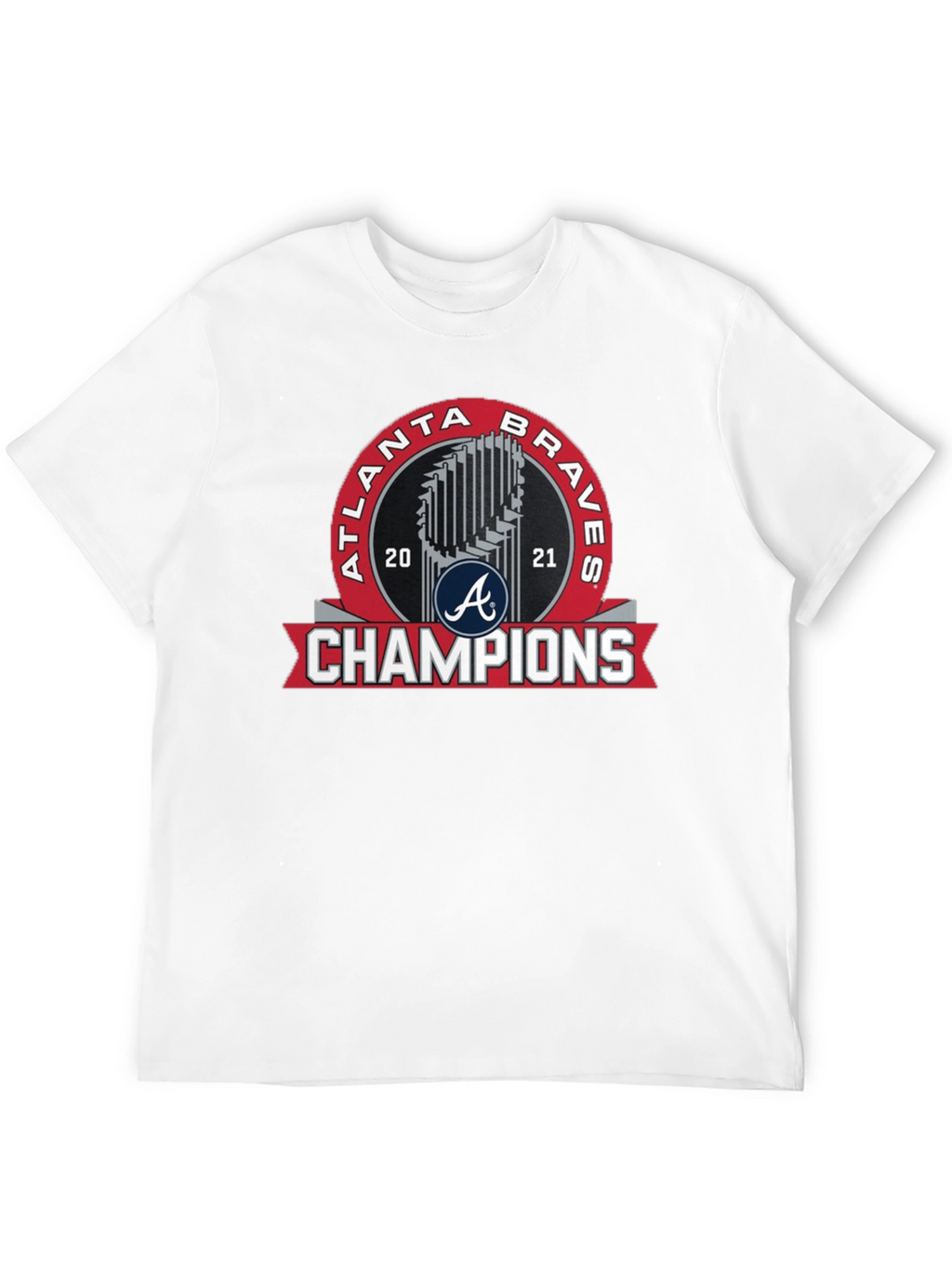 Atlanta Braves 2021 Champions Black T-Shirt