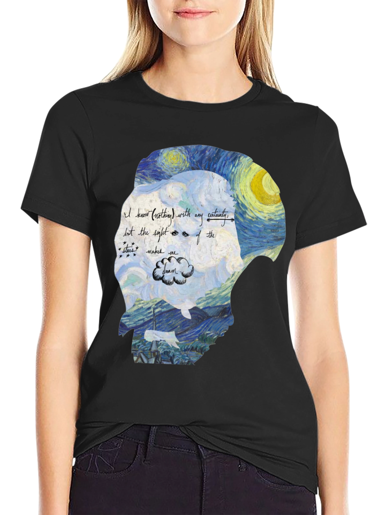 Starry Night Silhouette Tee