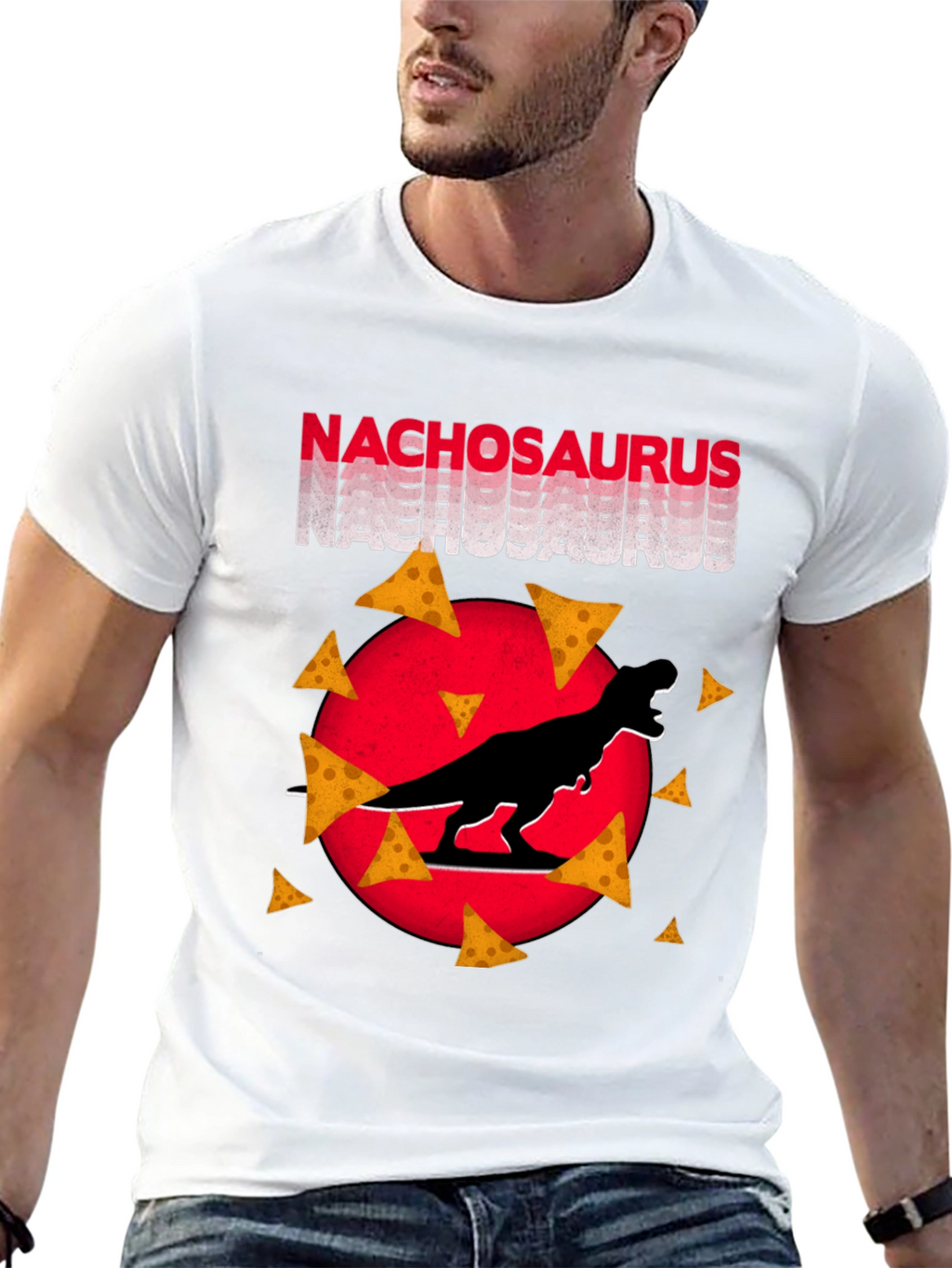 Nachosaurus T-Rex Graphic Tee