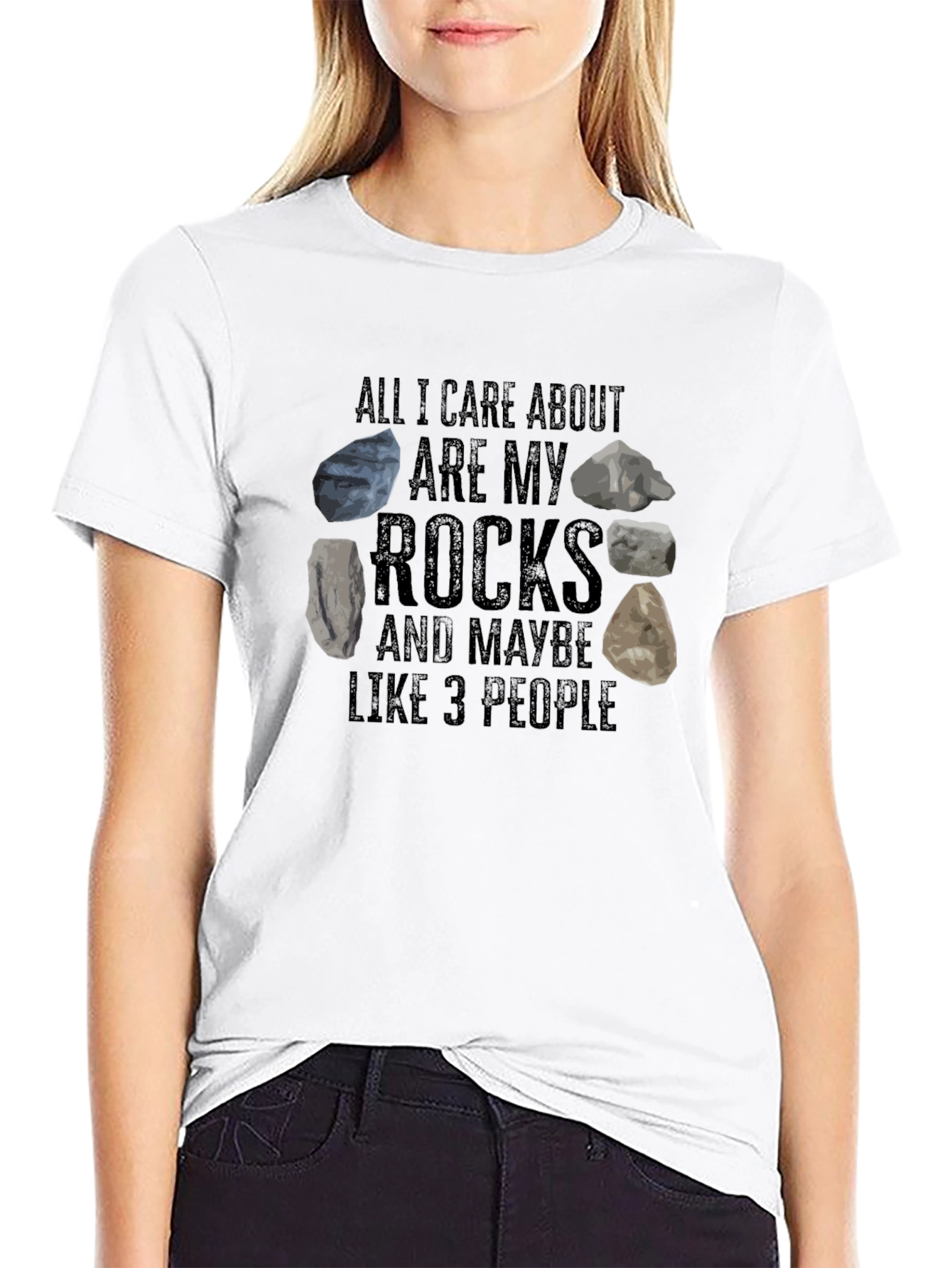 Funny Rocks T-Shirt: Geology Enthusiast Tee