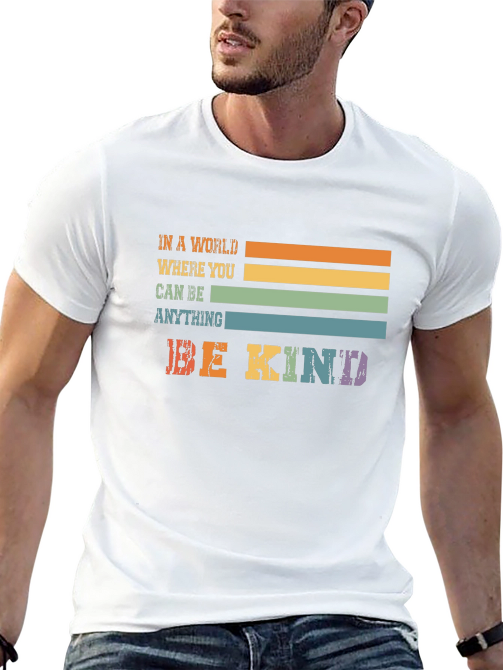 Be Kind Retro Graphic T-Shirt