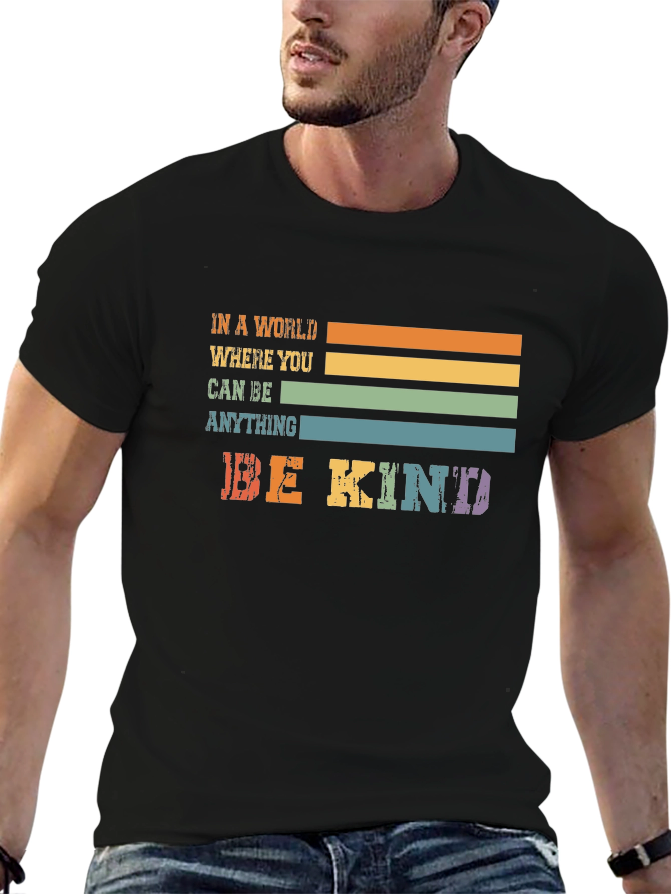 Be Kind Retro Graphic T-Shirt