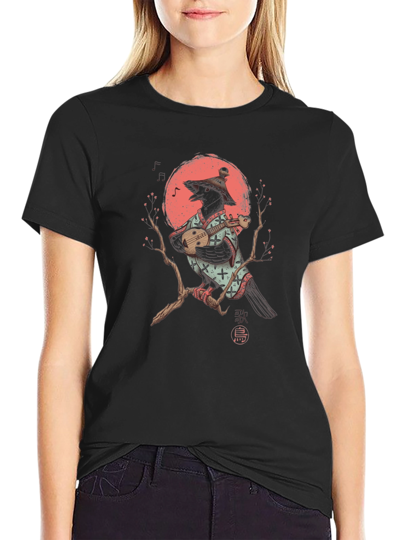Raven Ukulele T-Shirt