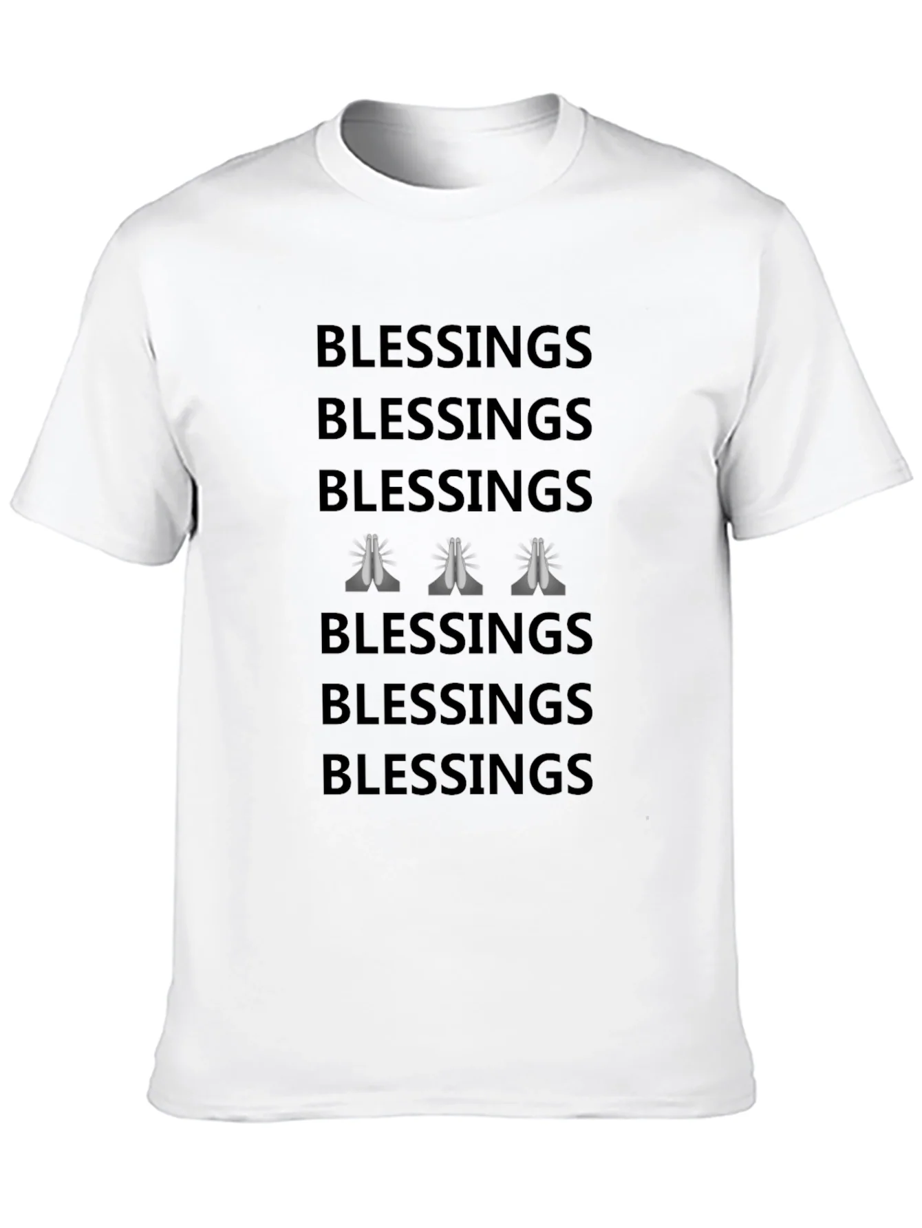 Blessings Graphic Tee - Stylish Comfort