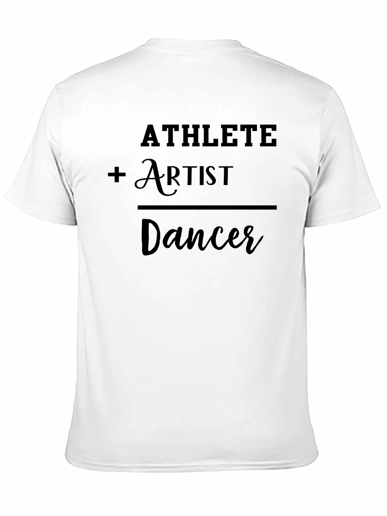 Athlete Artist Dancer Black Graphic Tee