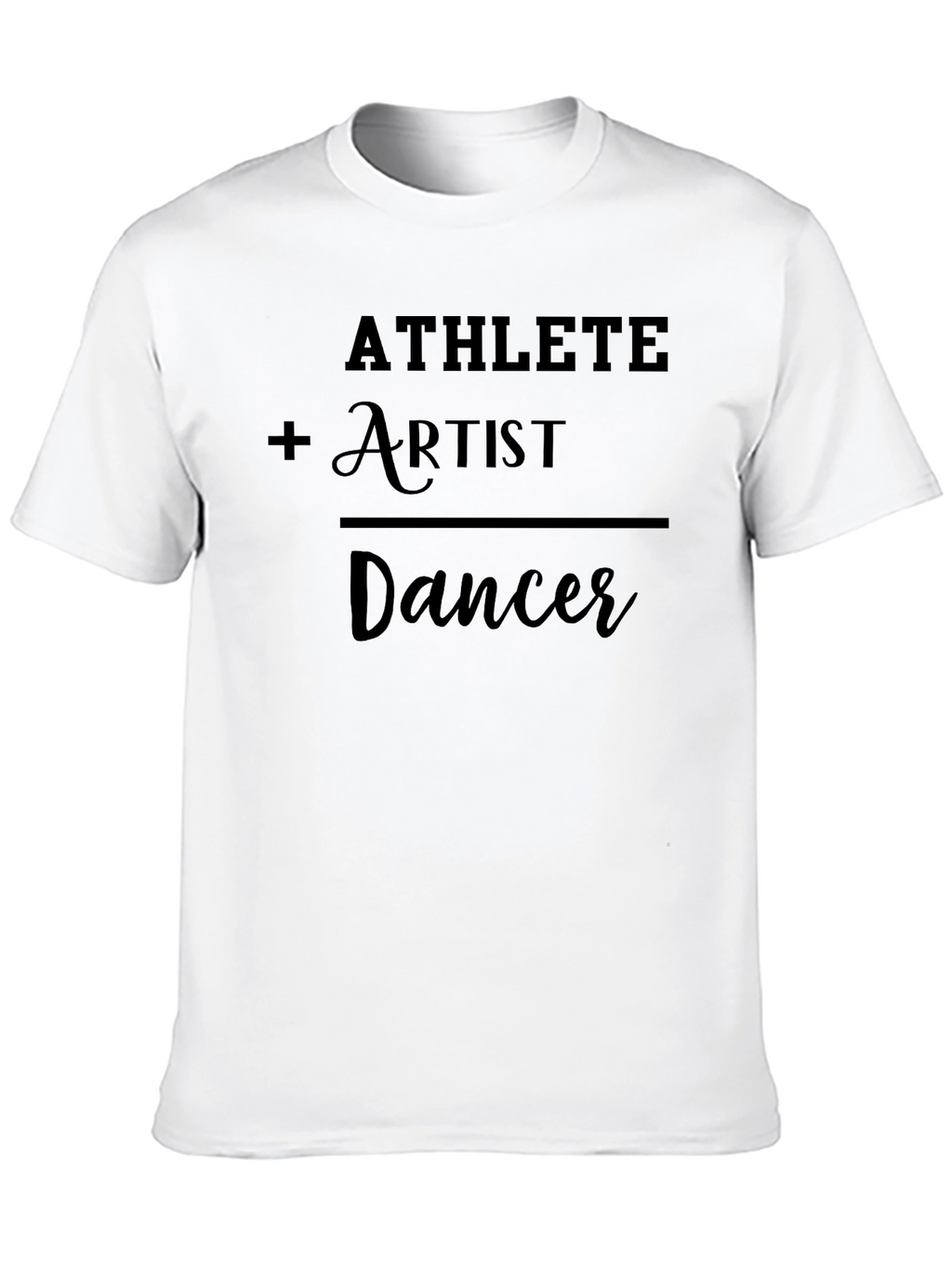 Athlete Artist Dancer Black Graphic Tee