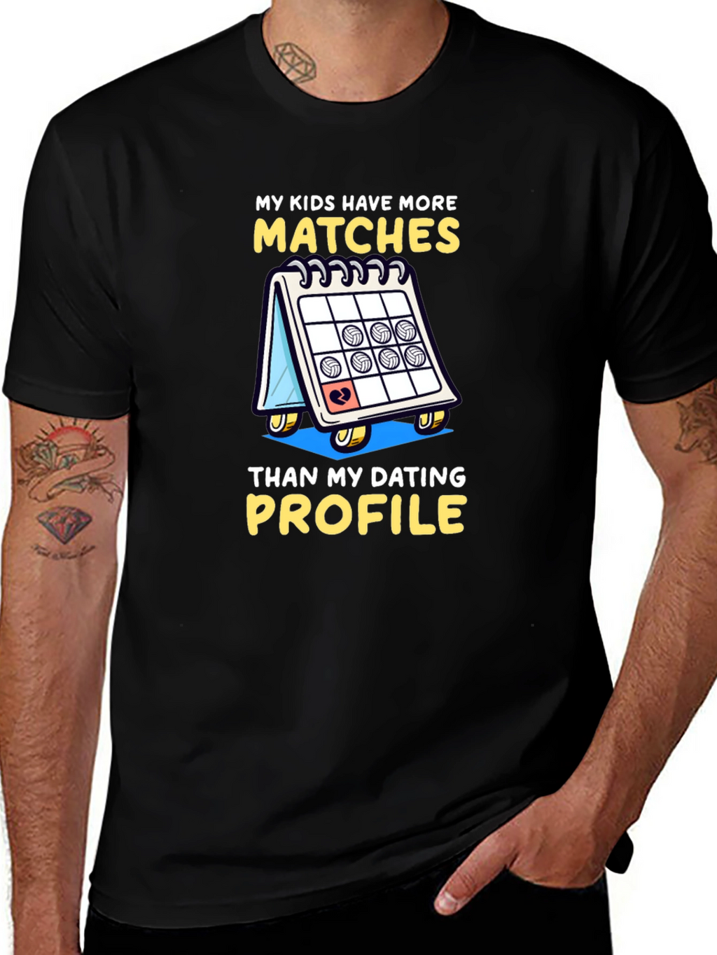 Funny Volleyball Dad T-Shirt - More Matches