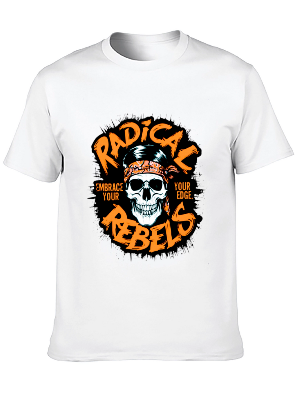 Radical Rebels Graphic Print Black T-Shirt