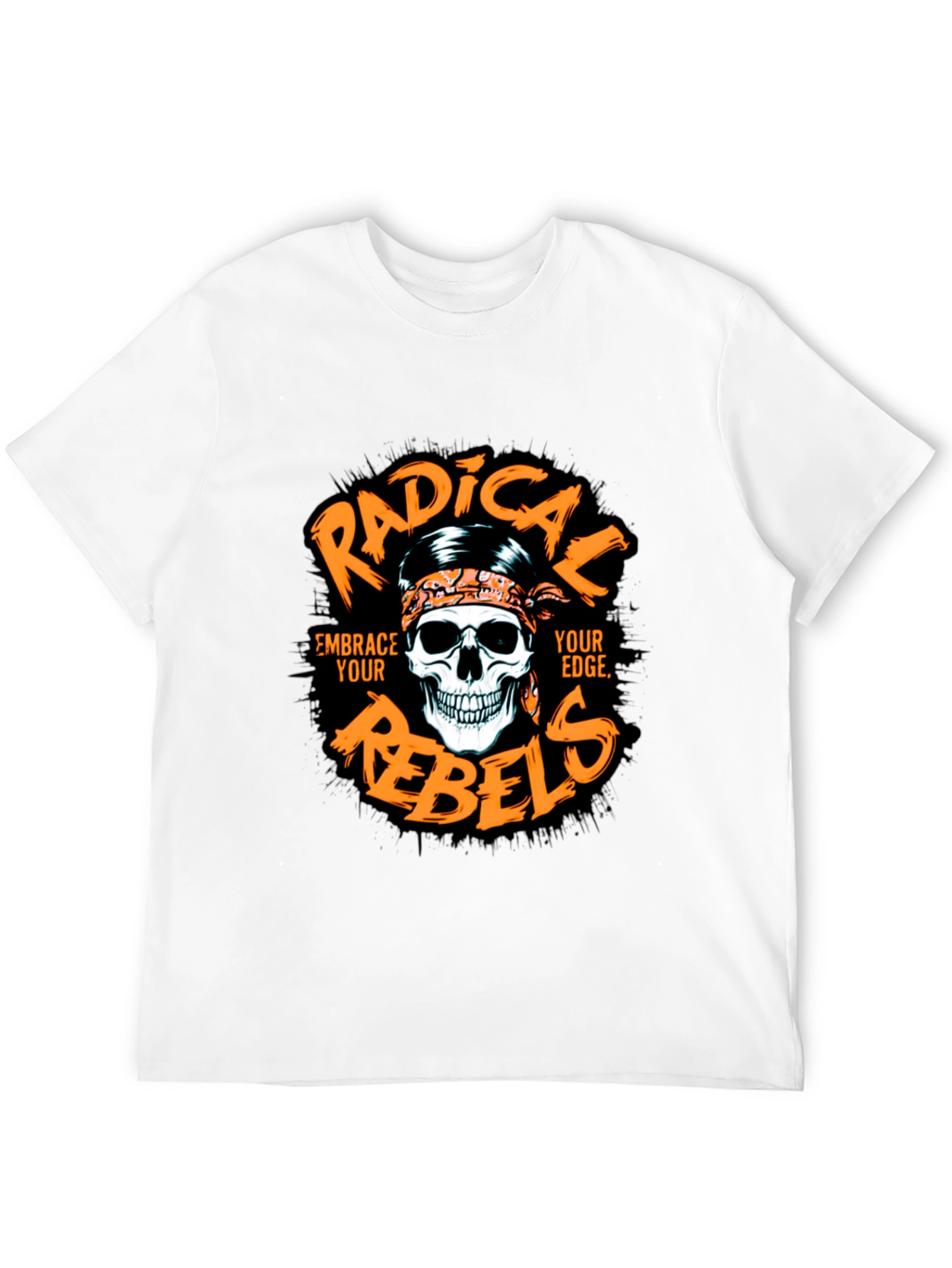 Radical Rebels Graphic Print Black T-Shirt