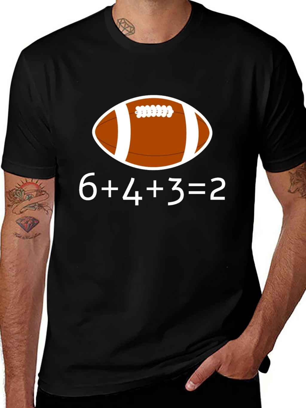 Funny Football Math T-Shirt