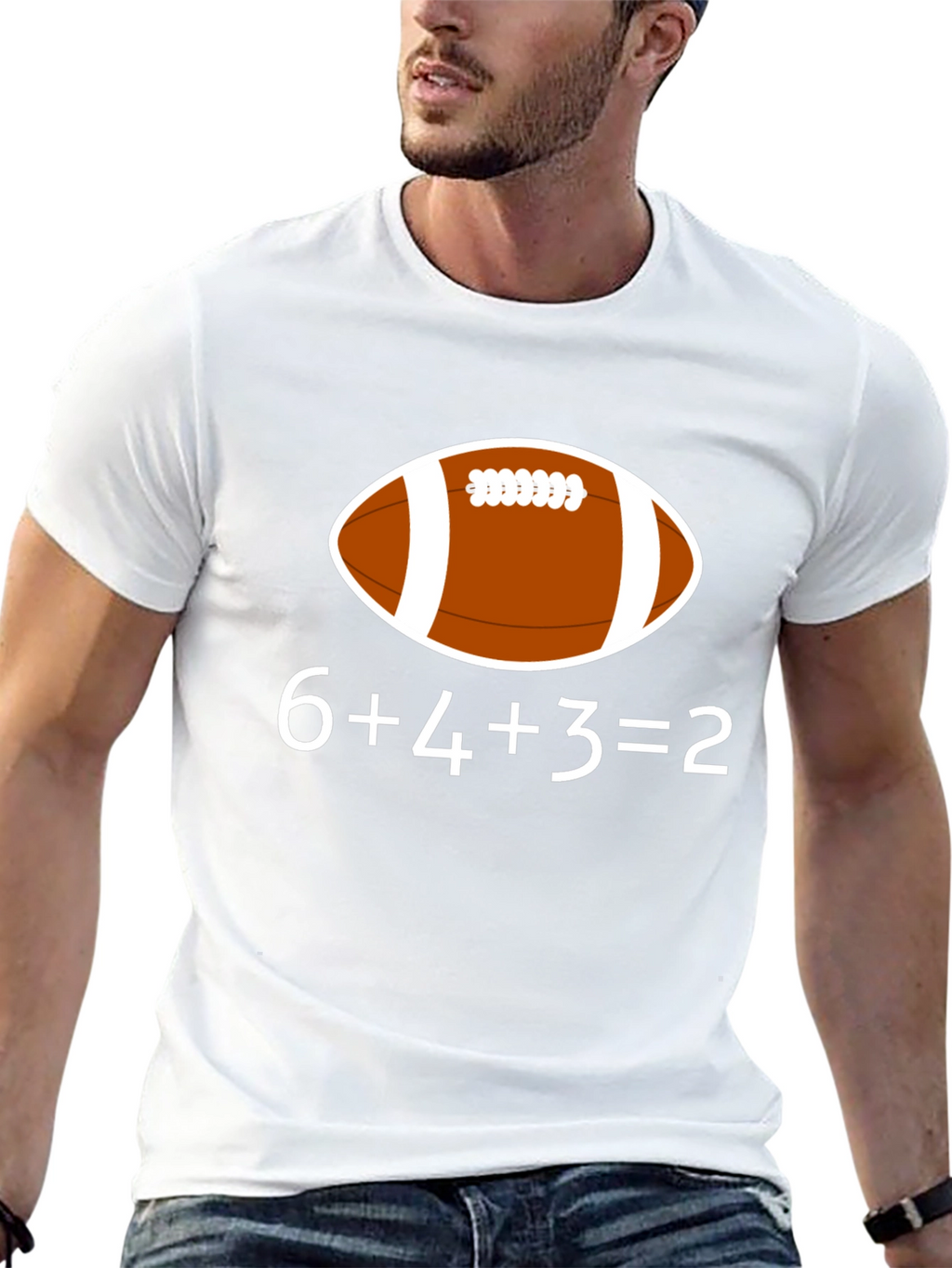 Funny Football Math T-Shirt